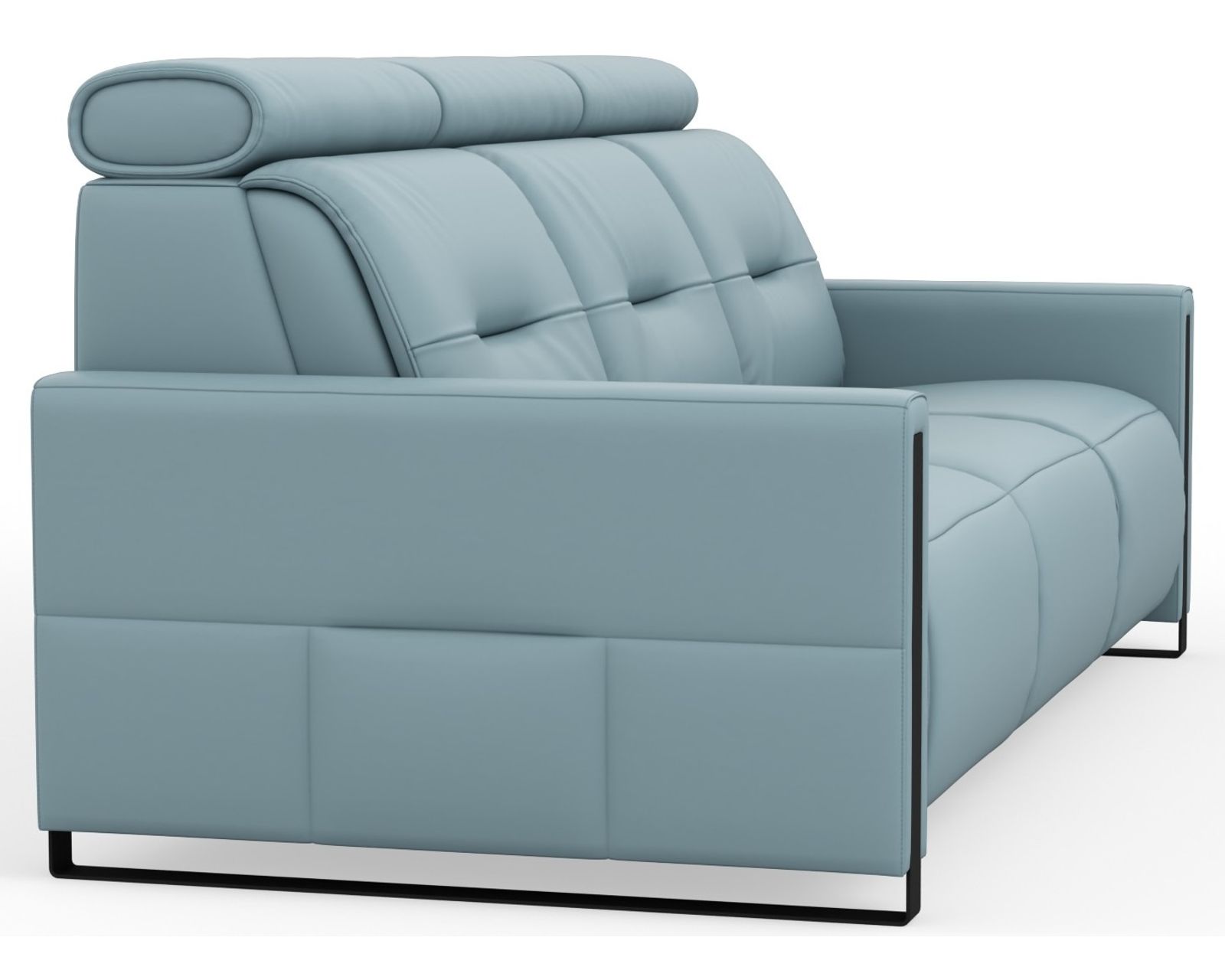 Monte Carlo 87" Power Headrest Power Reclining Sofa (+38 leathers) - Image 3