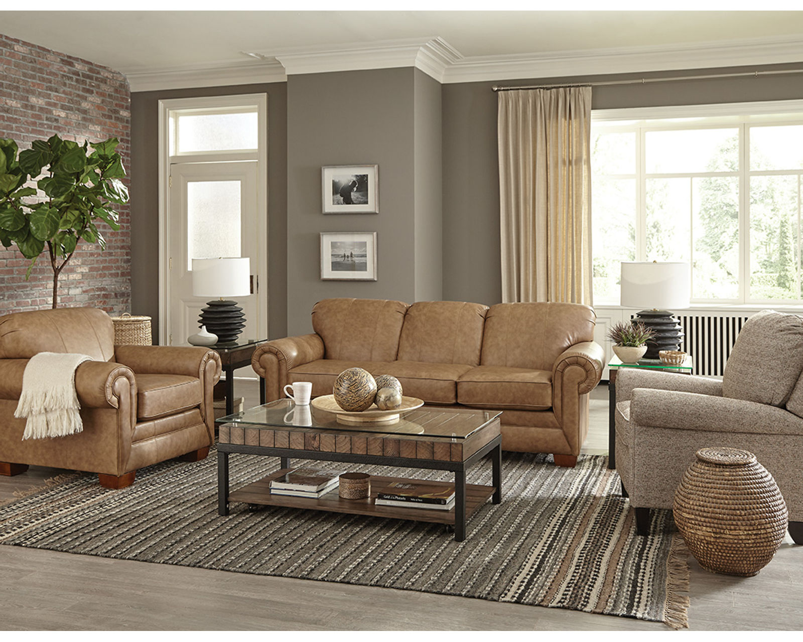 Monroe 87" Leather Sofa (+29 Top-Grain Leathers) - Image 19