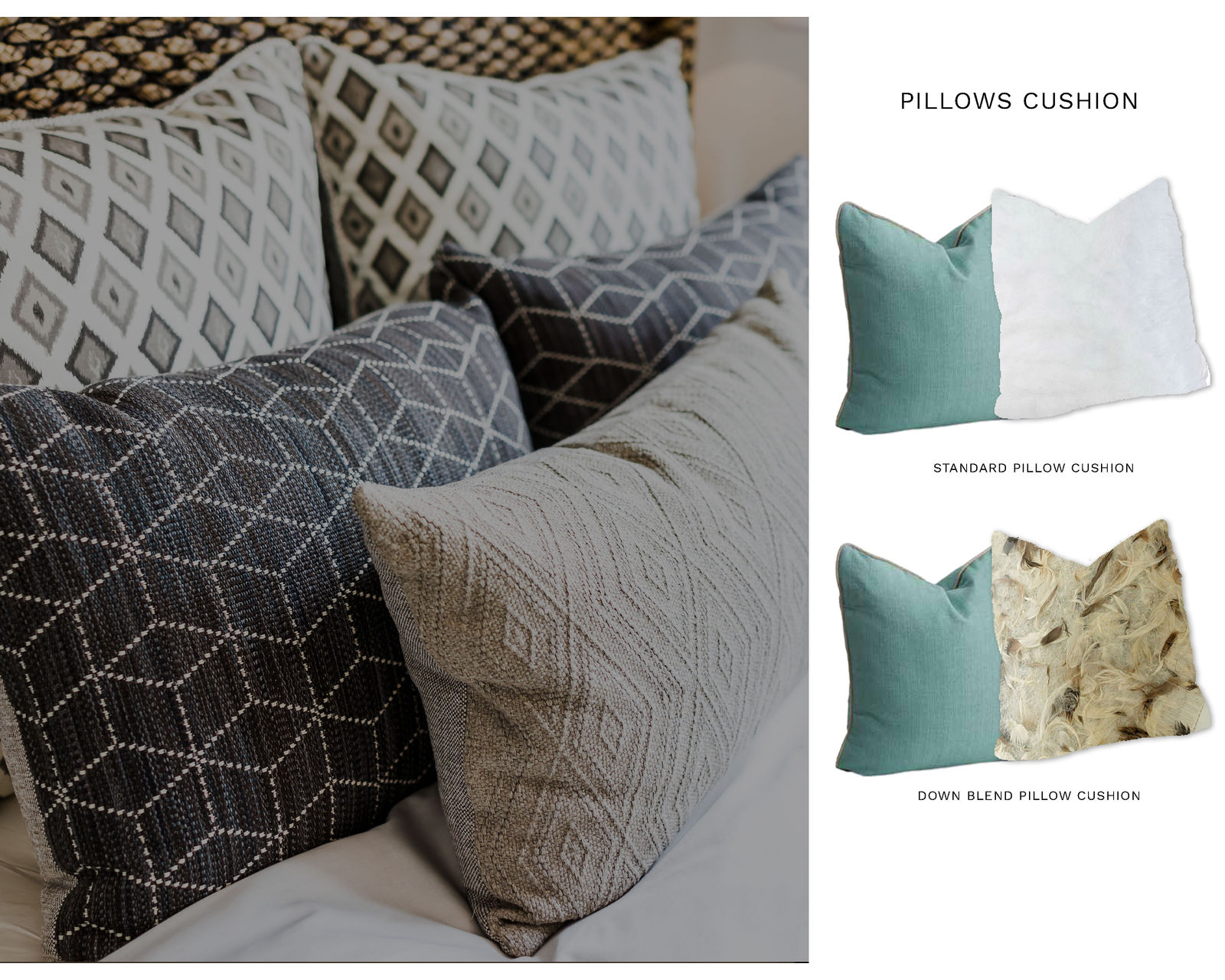 Custom Accent Pillows (Square and Kidney) - Image 4