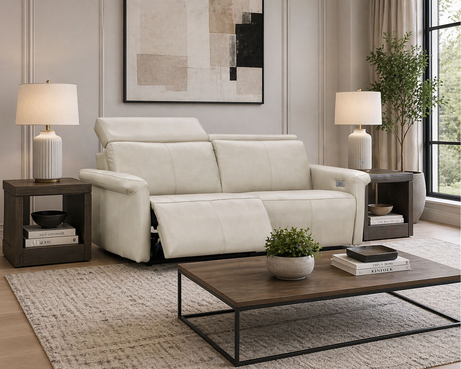 Penny Dual Power Reclining Sofa — Available in Standard & Wide Cushions, 140+ Leather Options, and 82", 85", or 114" Widths - Image 16