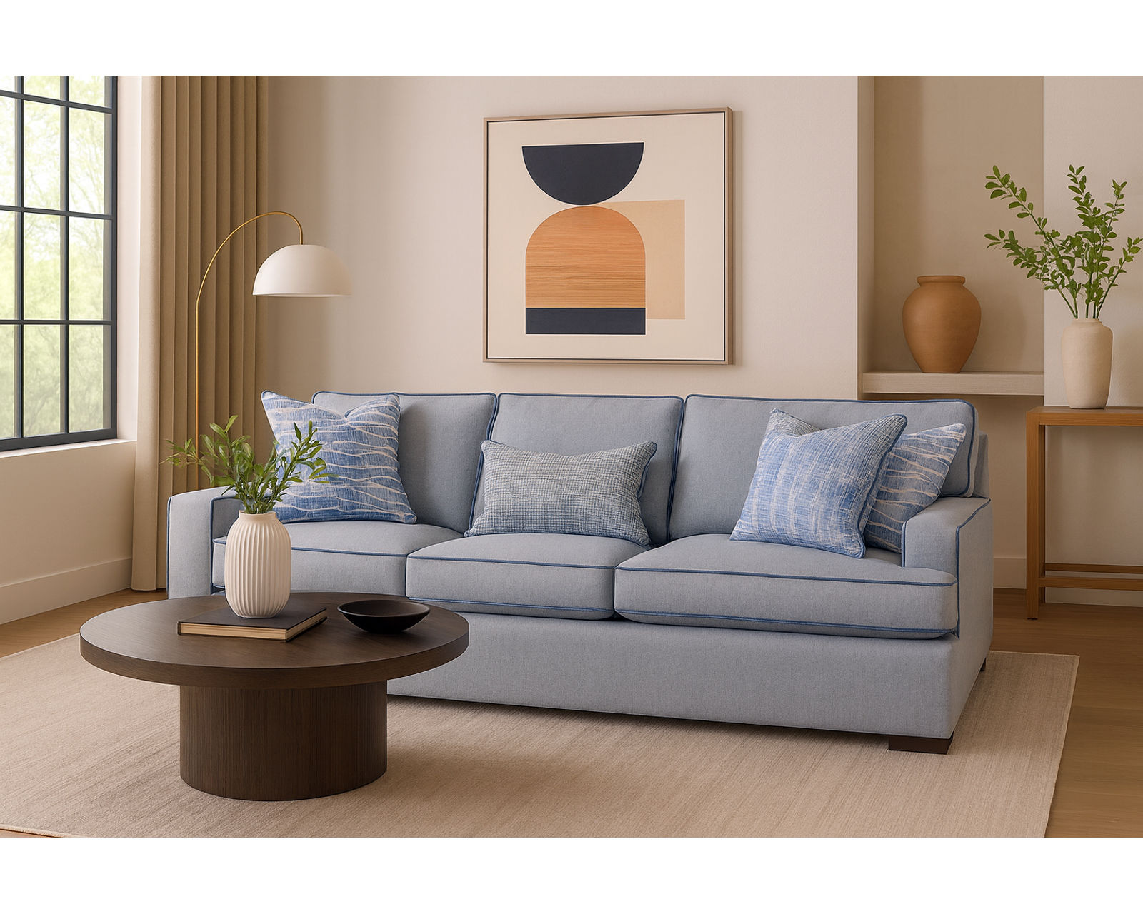 Bridgetown 785 Stationary 88" or 97" Sofa (Fabric choices) - Image 2