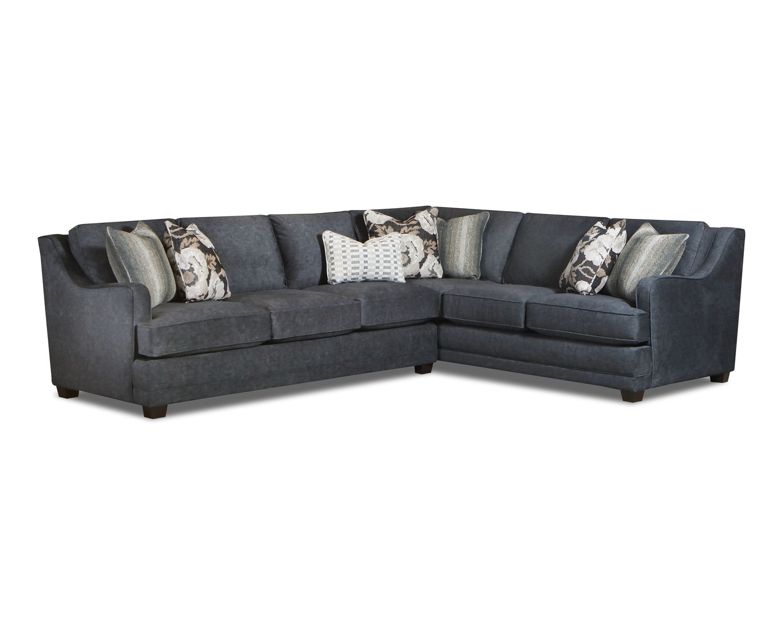 Argo Ash Stationary Sectional (Includes all pillows) - Image 5