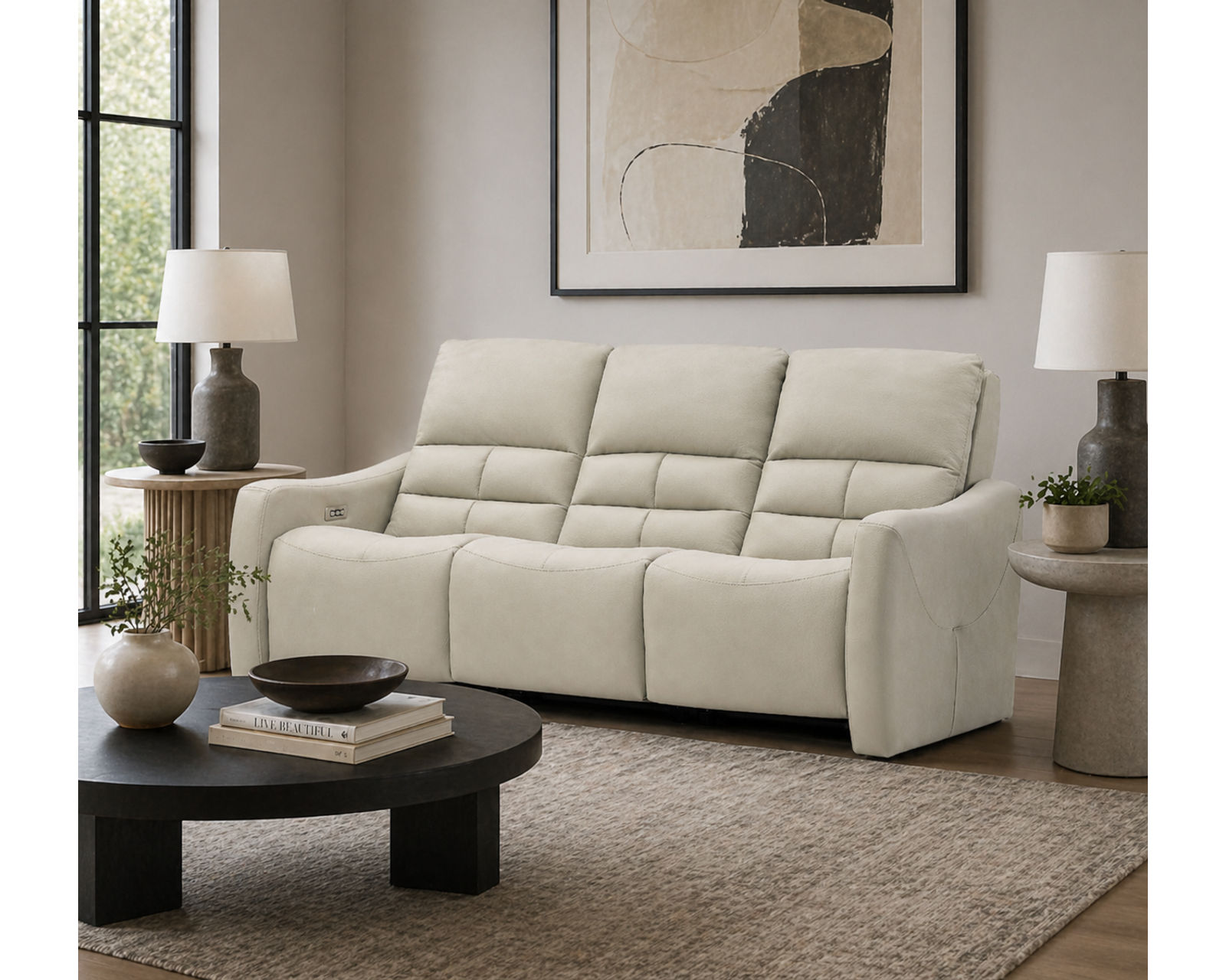 Asher Dual Power Reclining Sofa — Available in Standard & Wide Cushions, 140+ Leather Options, and 75", 79", or 97" Widths - Image 12