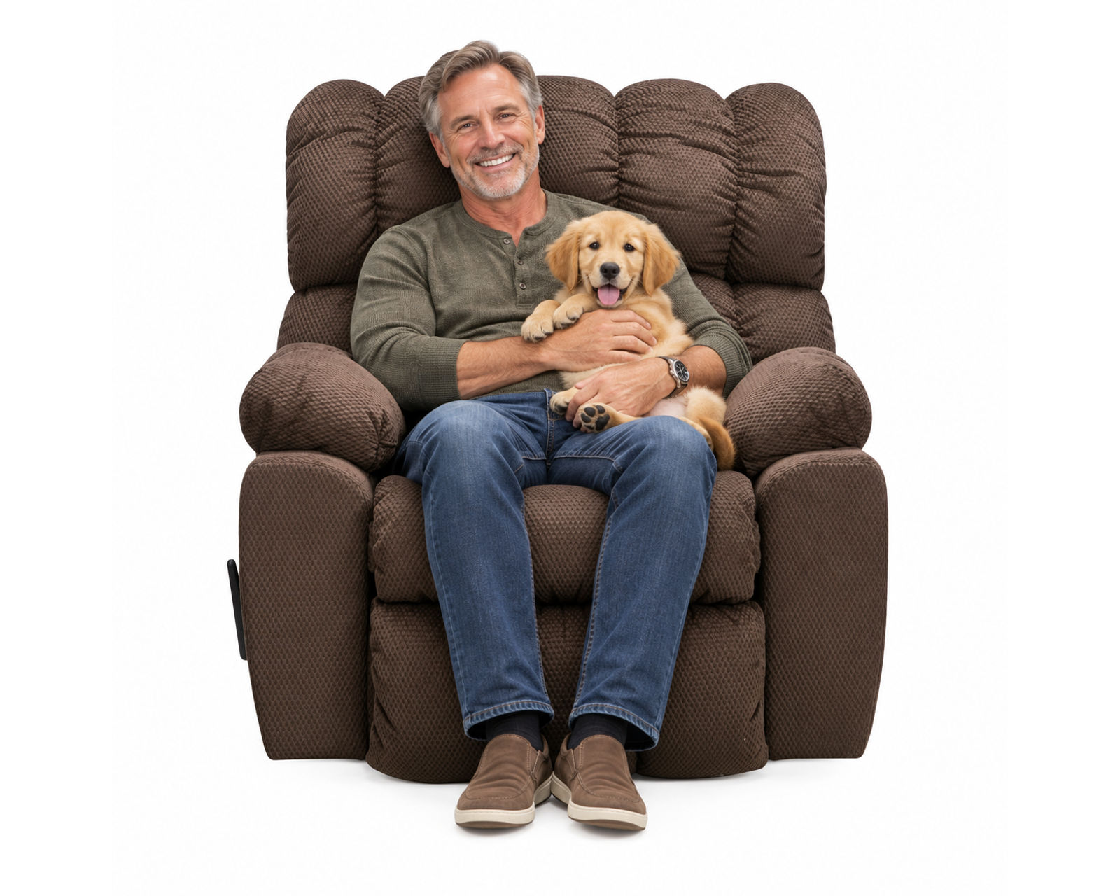 Brayden 88" Reclining Sofa with Drop-Down Table, Lights & Storage Drawer (Plush Comfort. Built-In Convenience. Made for Everyday Relaxation) - Image 15