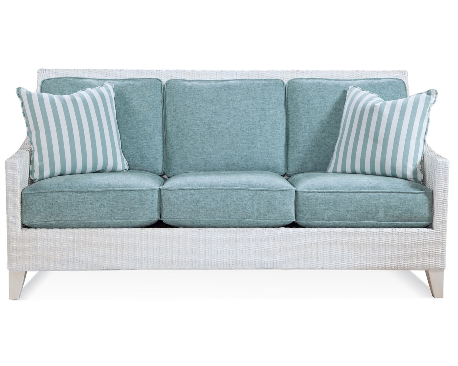 Long Beach 76" Rattan Sofa (+28 finishes +69 fabrics) - Image 2