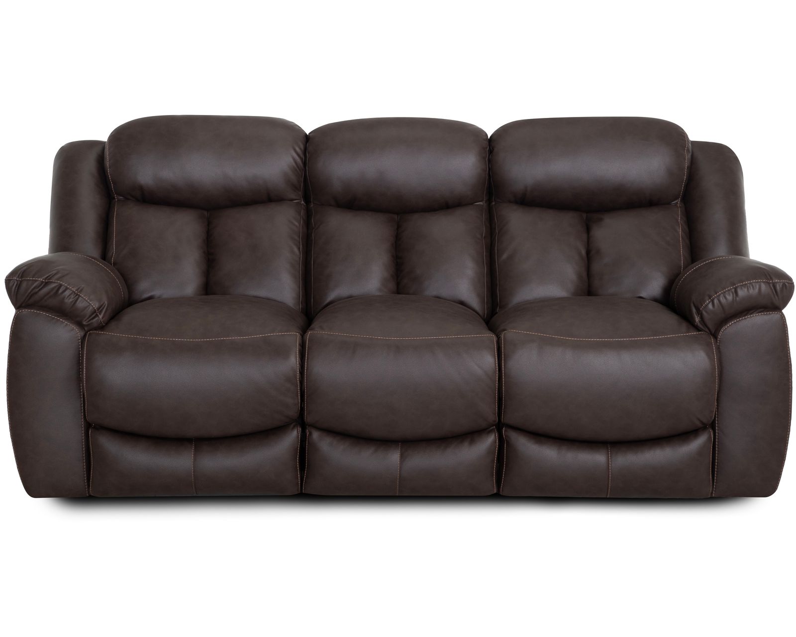 Warner 653 Reclining Sofa Coffee (90")