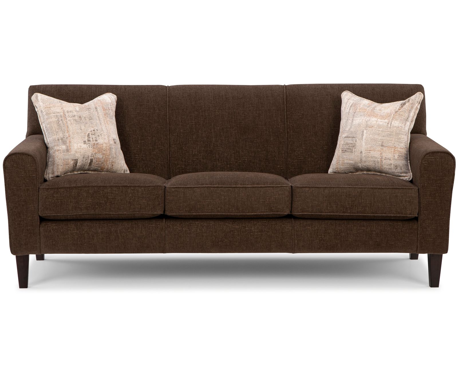 Maisie 83" Sofa (+100 fabrics) 3 wood finishes