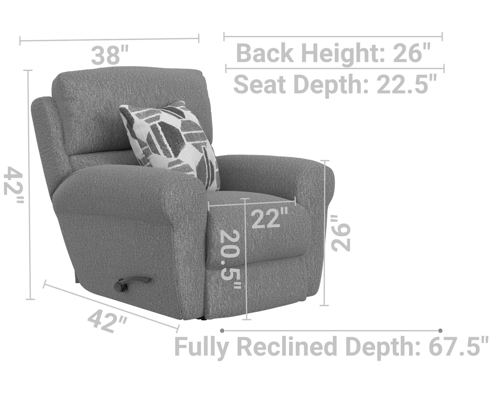 Kellen 113 Ecru Reclining Sofa - 86" (+2 colors) includes pillows - Image 32