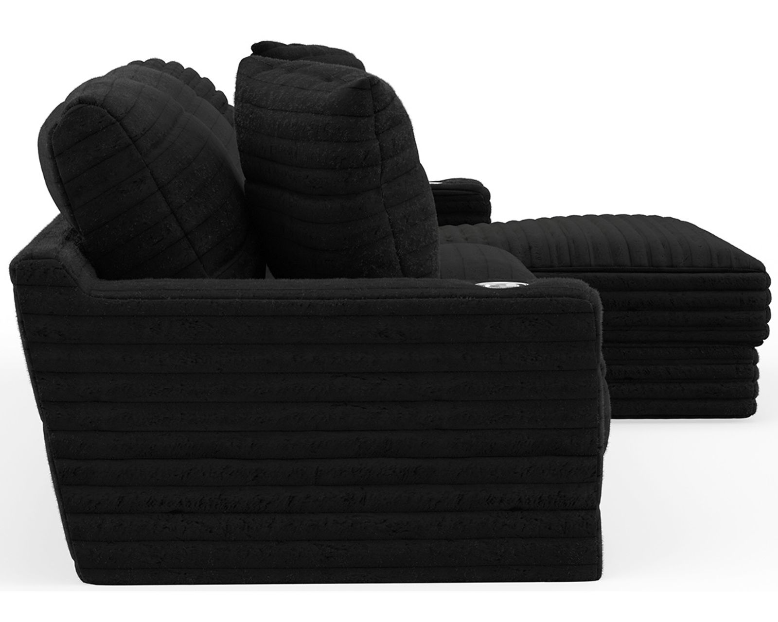 Comfrey 123" Sofa Chaise Sectional (3 colors) includes pillows - Image 23