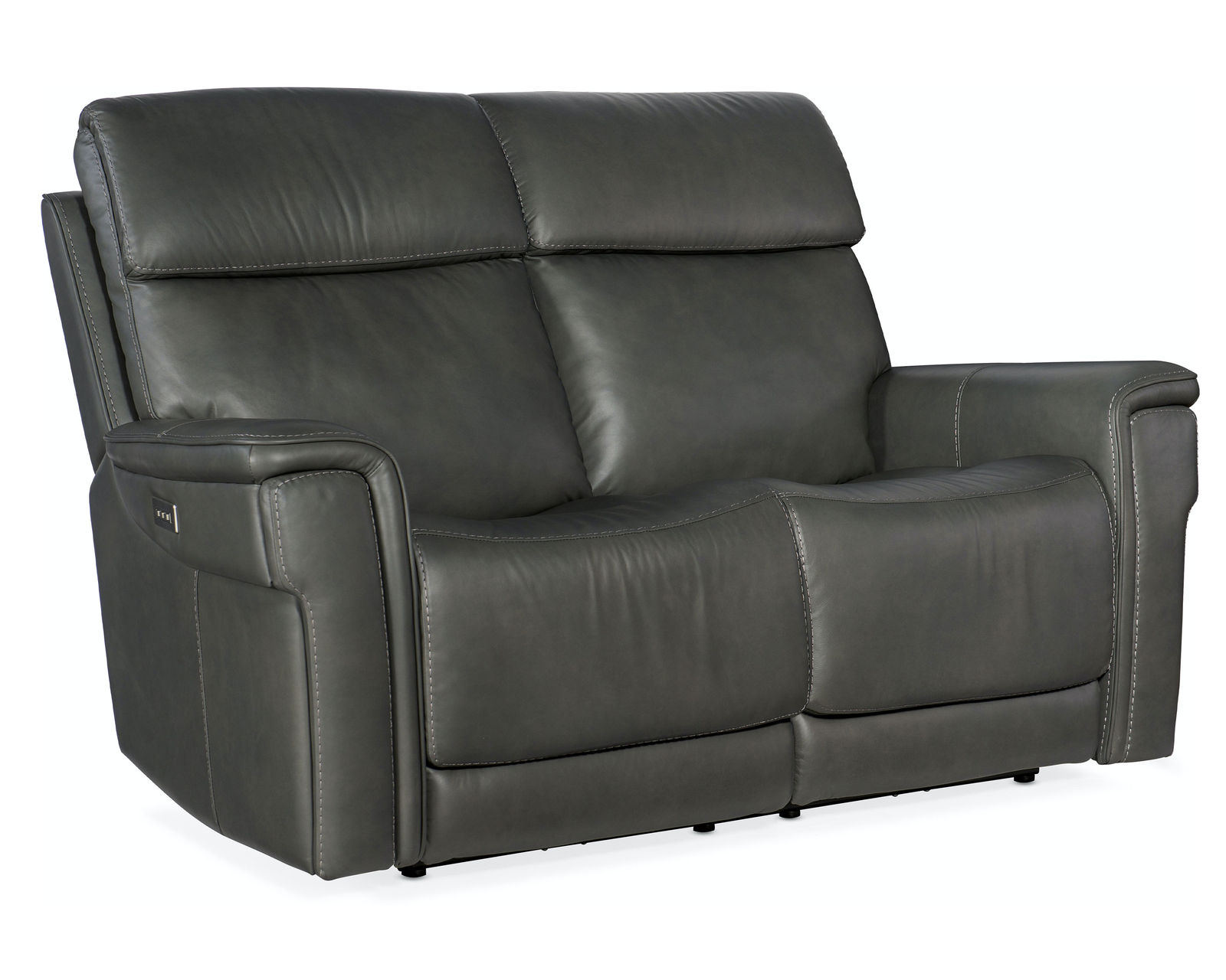 Lyra Zero Gravity Power Loveseat with Power Headrest (Gray)