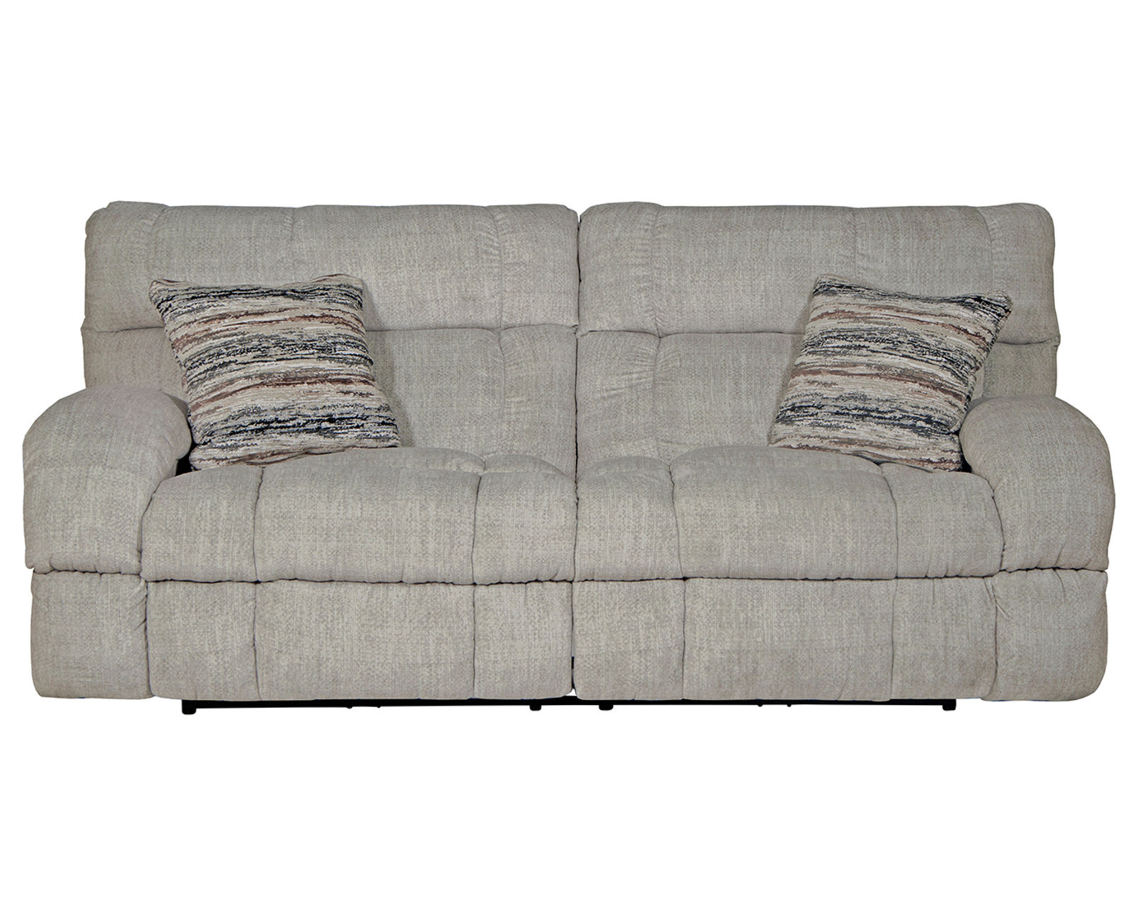 Ashland 93" Lay Flat Reclining Sofa in Granite