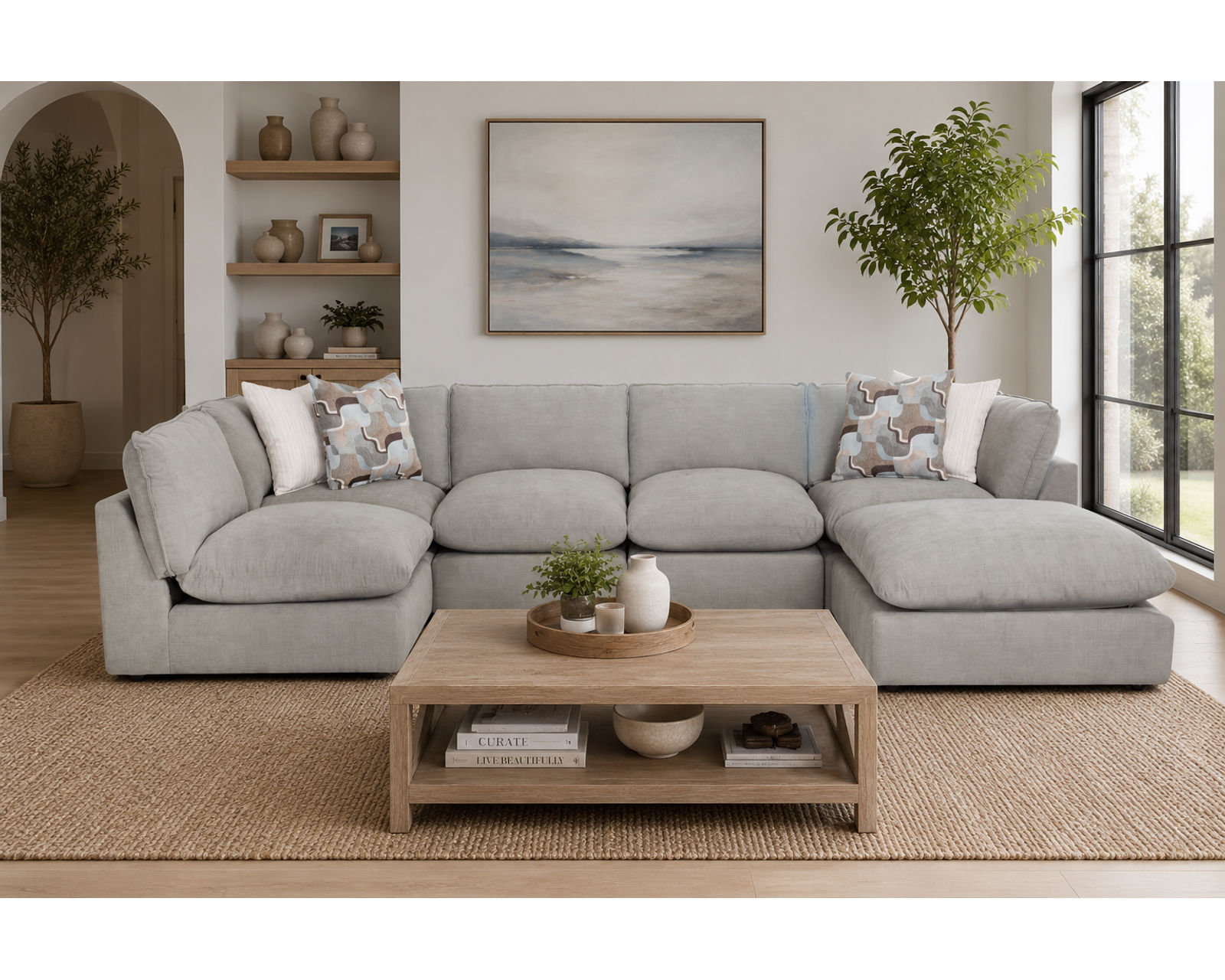 Sage Modular Sectional (Three Pieces. Endless Possibilities) - Image 3