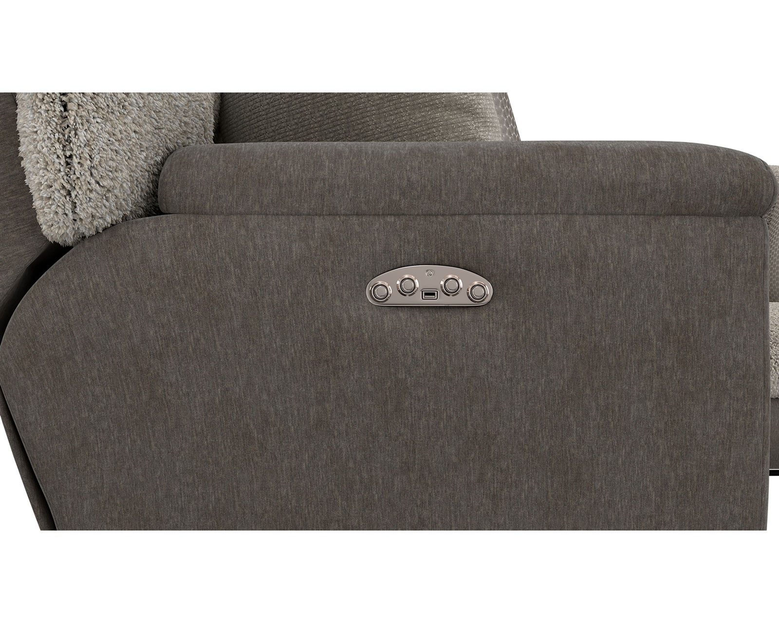 Rendezvous Deep Seat Modular Power Reclining Sectional (includes pillows) 400 lb. weight capacity - Image 10