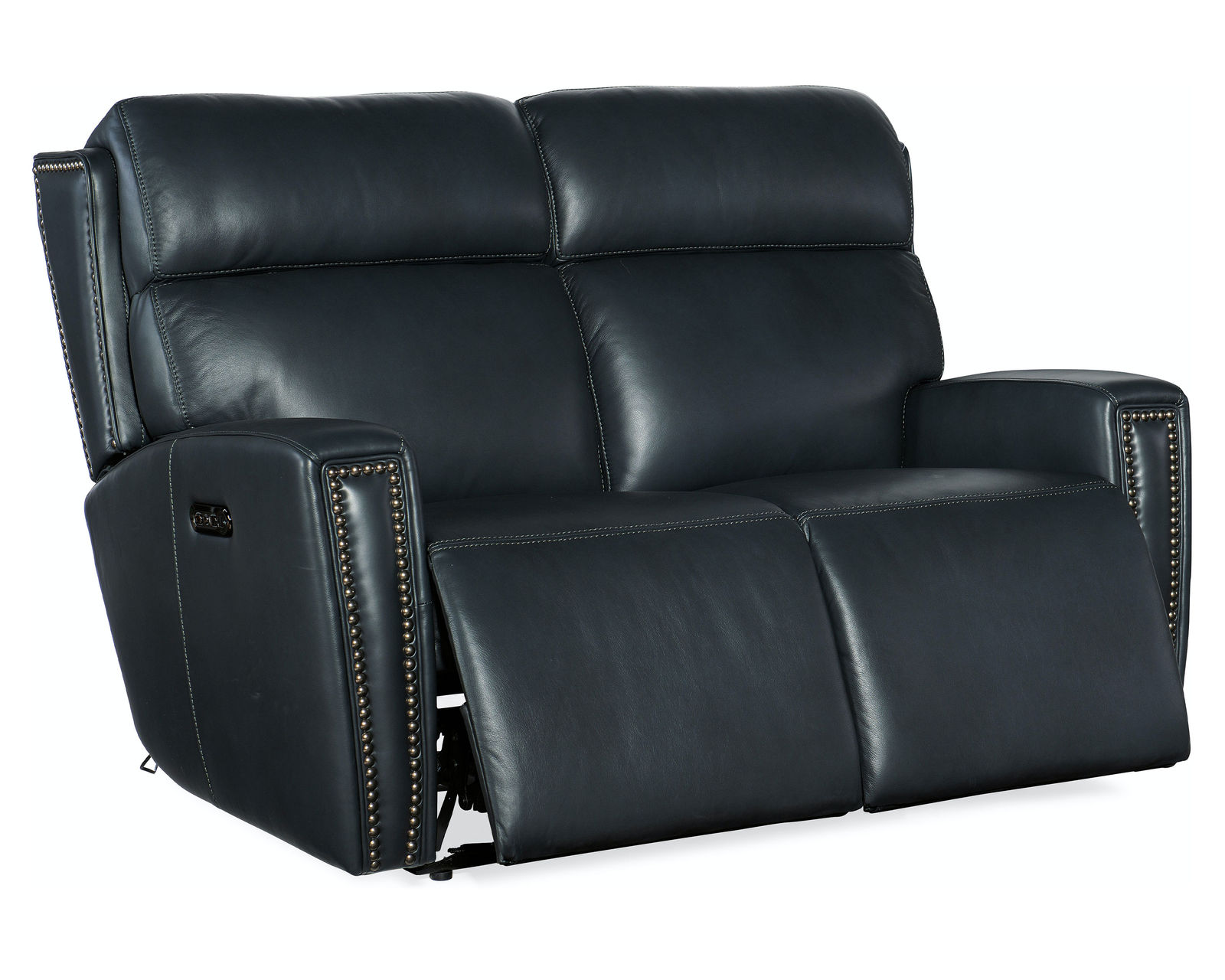 Ruthe Zero Gravity Power Recline Loveseat with Power Headrest (Denim) - Image 3