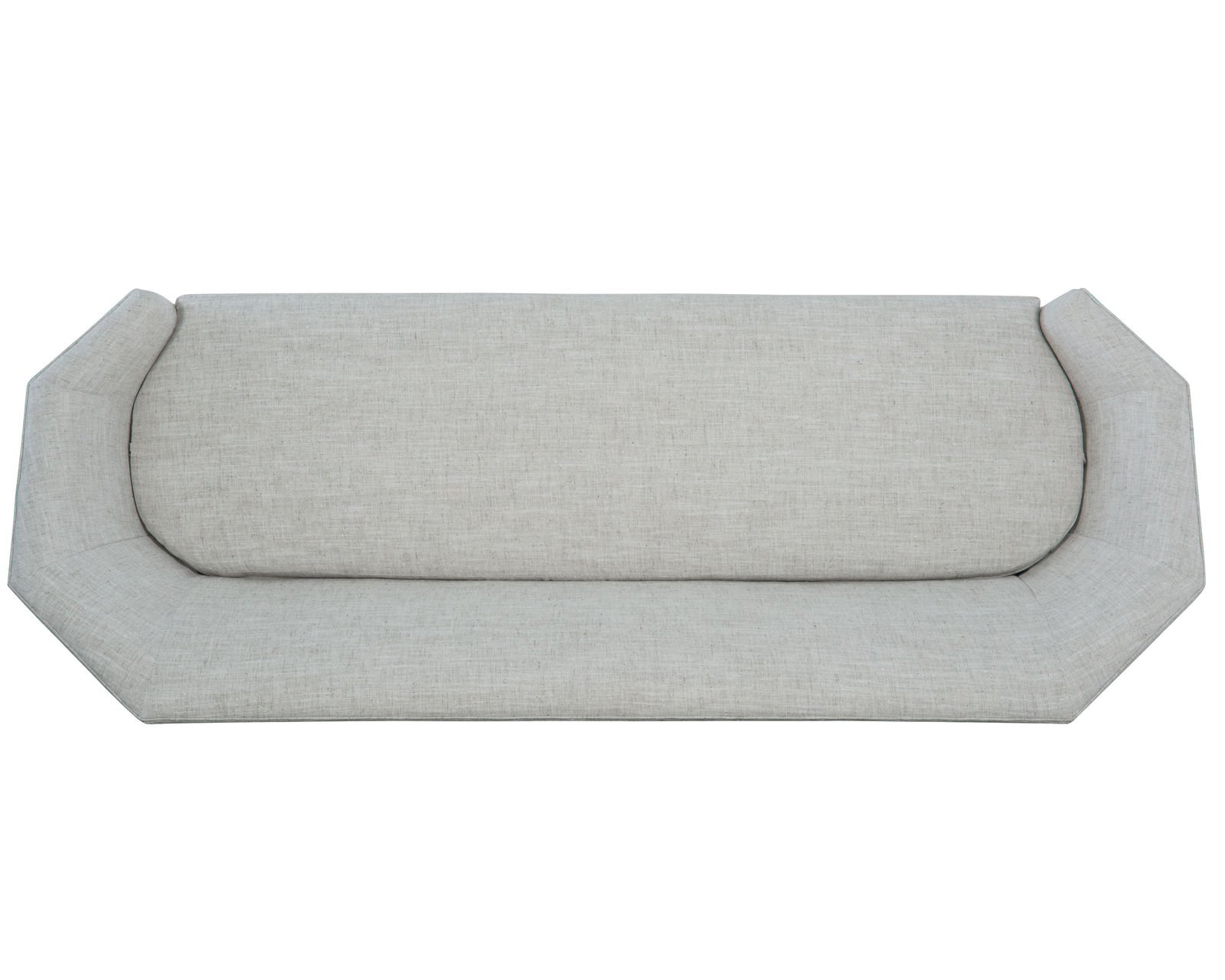 Crystal 91" Modern Sofa (Made to Order Fabrics) - Image 4