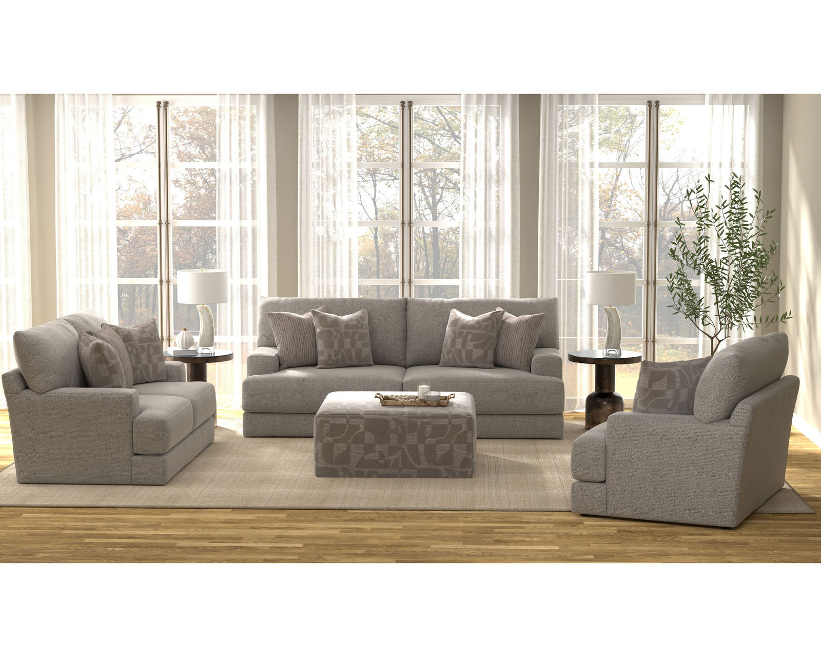 Zeke 97" Sofa - 3470 (includes pillows) - Image 25