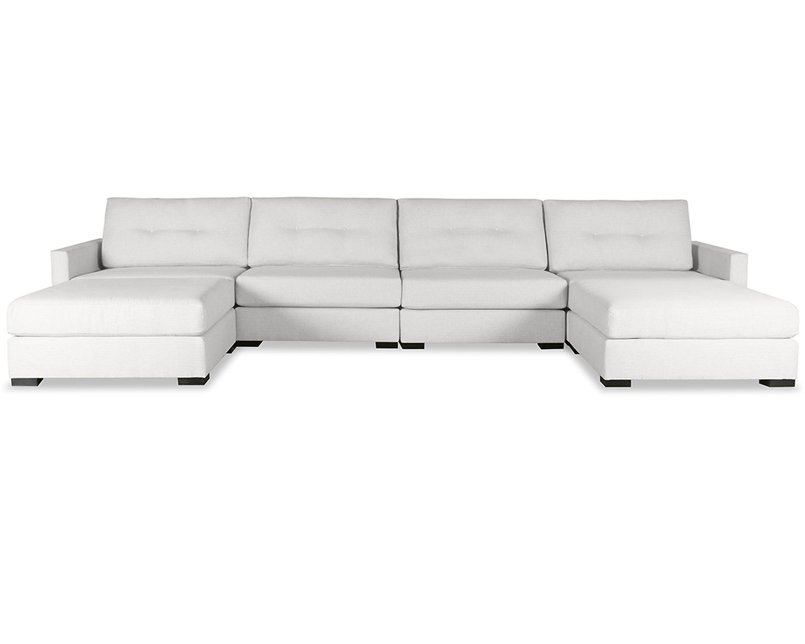 Chester Buttoned 6 Pieces Modular Sectional (Choice of Colors) - Image 2