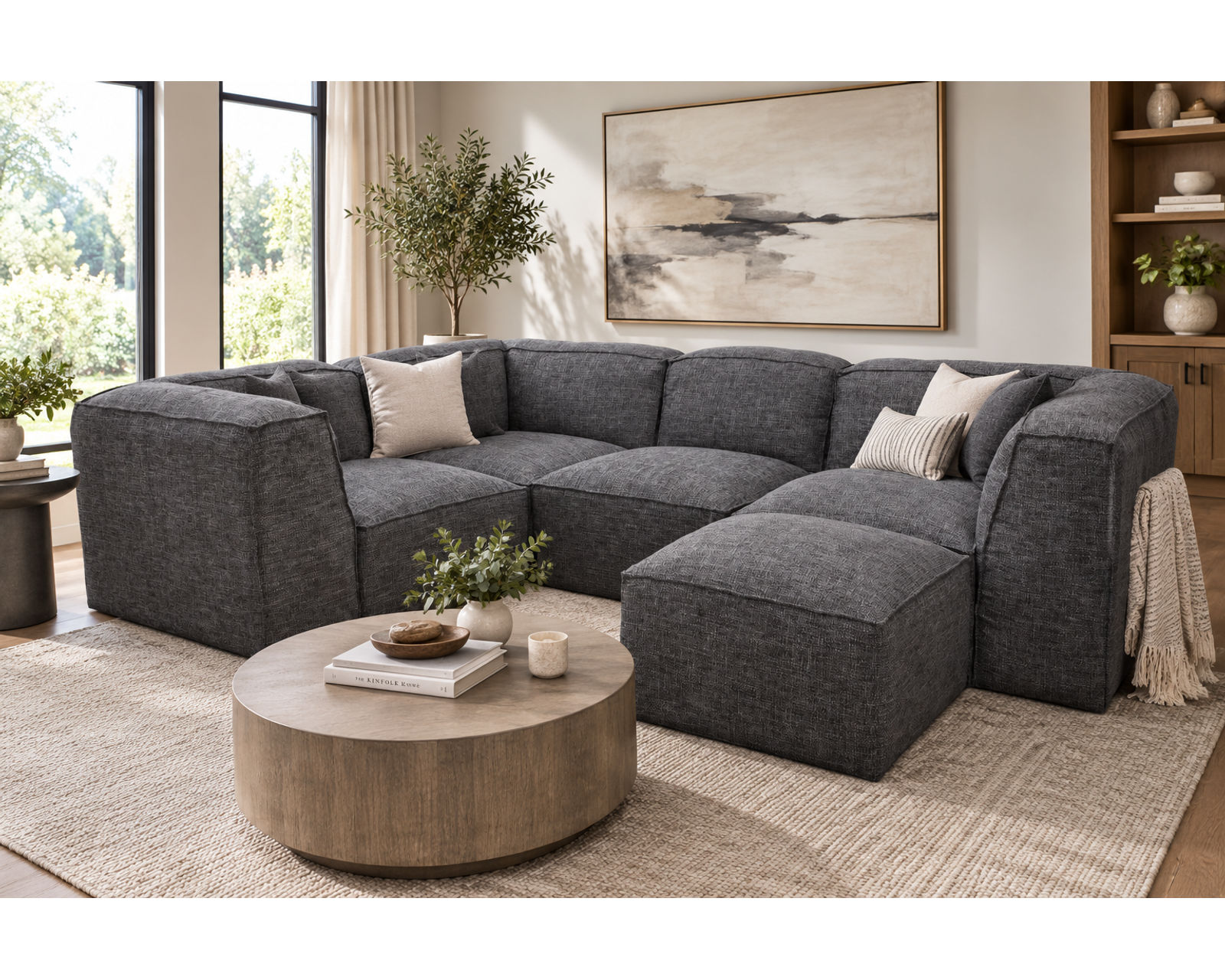 Freestyle 895 Stationary Sectional (Create Your Room) - Image 5