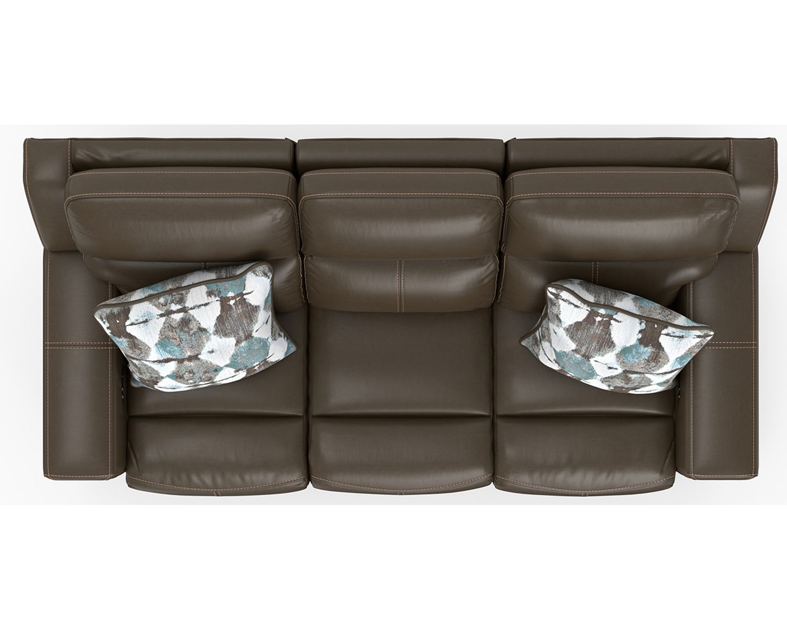 Arezzo 87" Zero Gravity Power Headrest Power Reclining Leather Sofa (Two colors) - Image 13