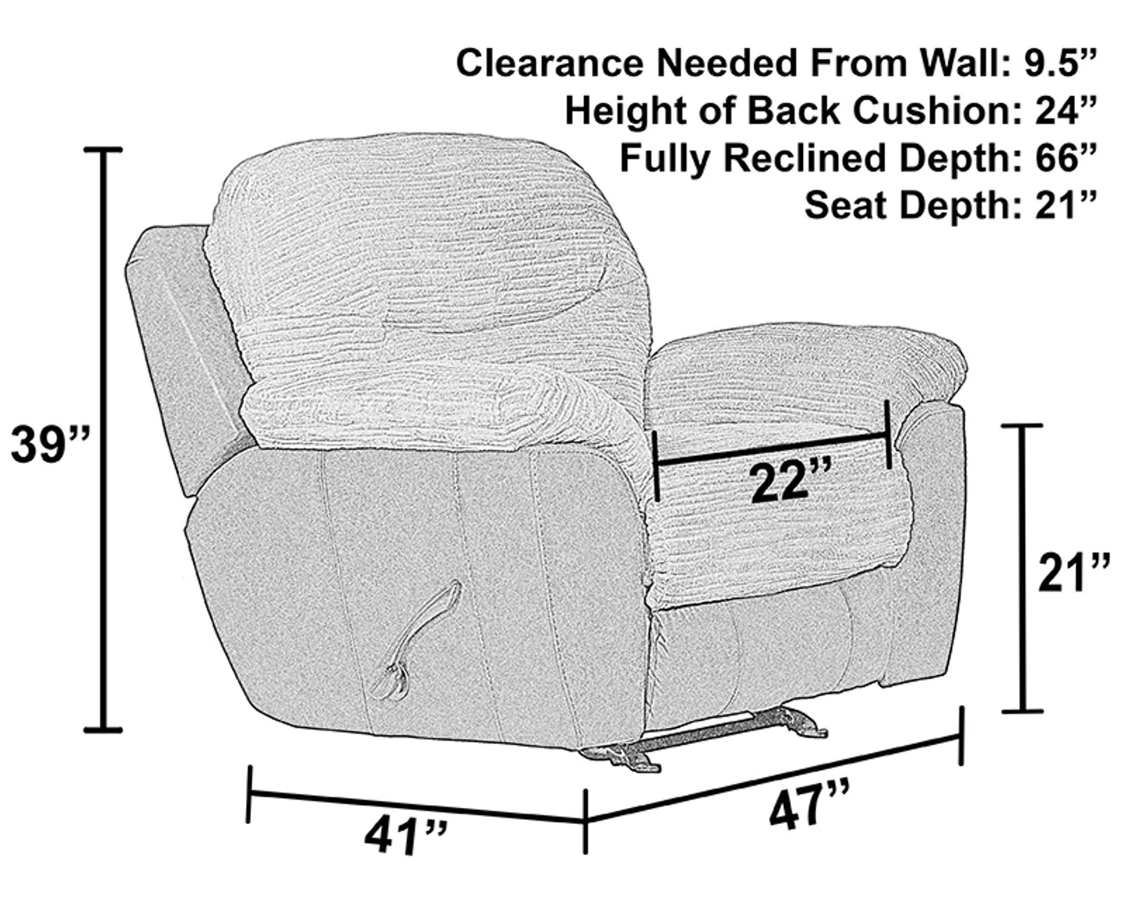 McMahon 96" Sofa with Drop Down Table - Image 20