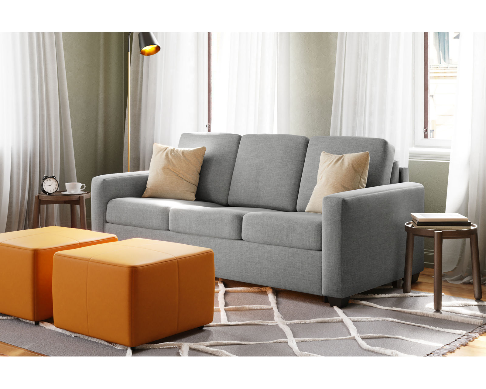 Kildonan 85" Cloud Z Queen Sleeper Sofa (In Stock) - Image 2