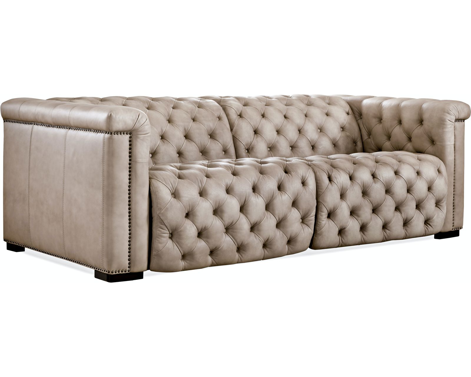 Savion Grandier Six Piece Leather Sectional with 3 Power Headrest Power Recliners - Image 2