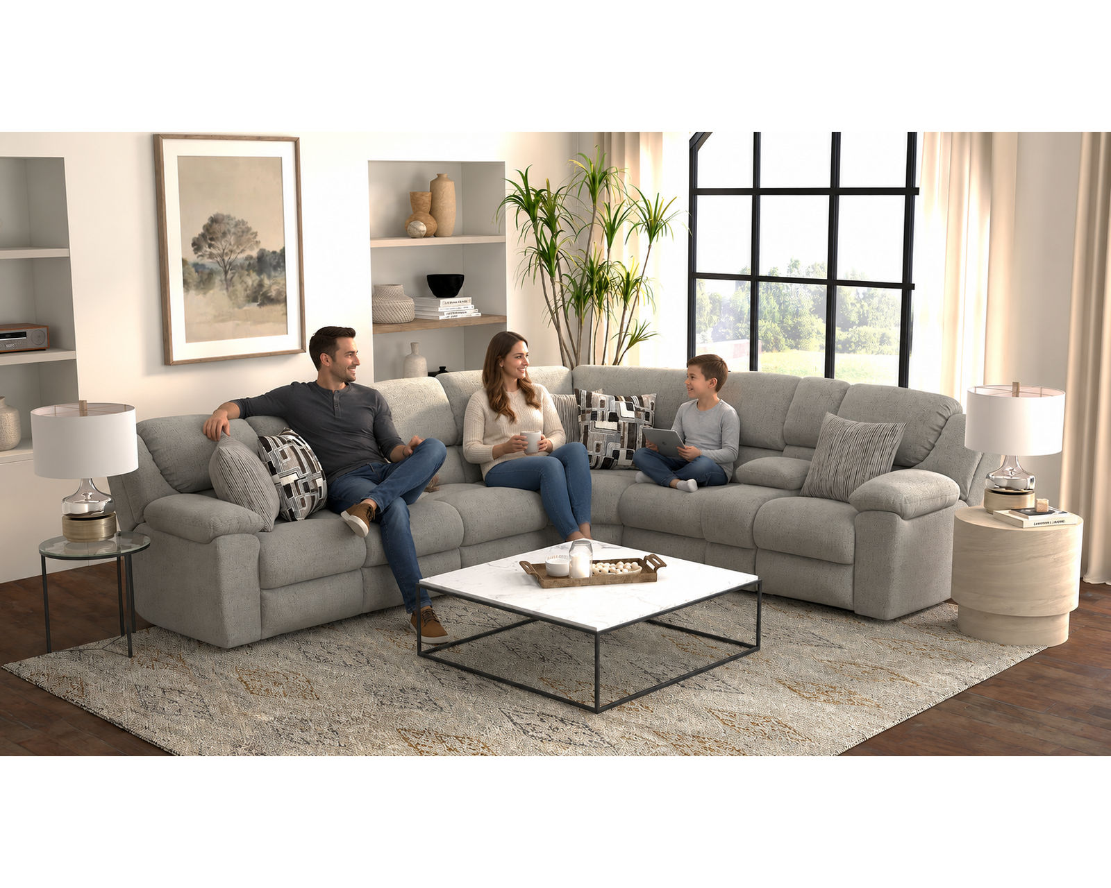 Quinn Three-Piece Reclining Sectional - Entertainment, Storage, Heat & Massage—Built Into One Incredible Sectional. - Image 16