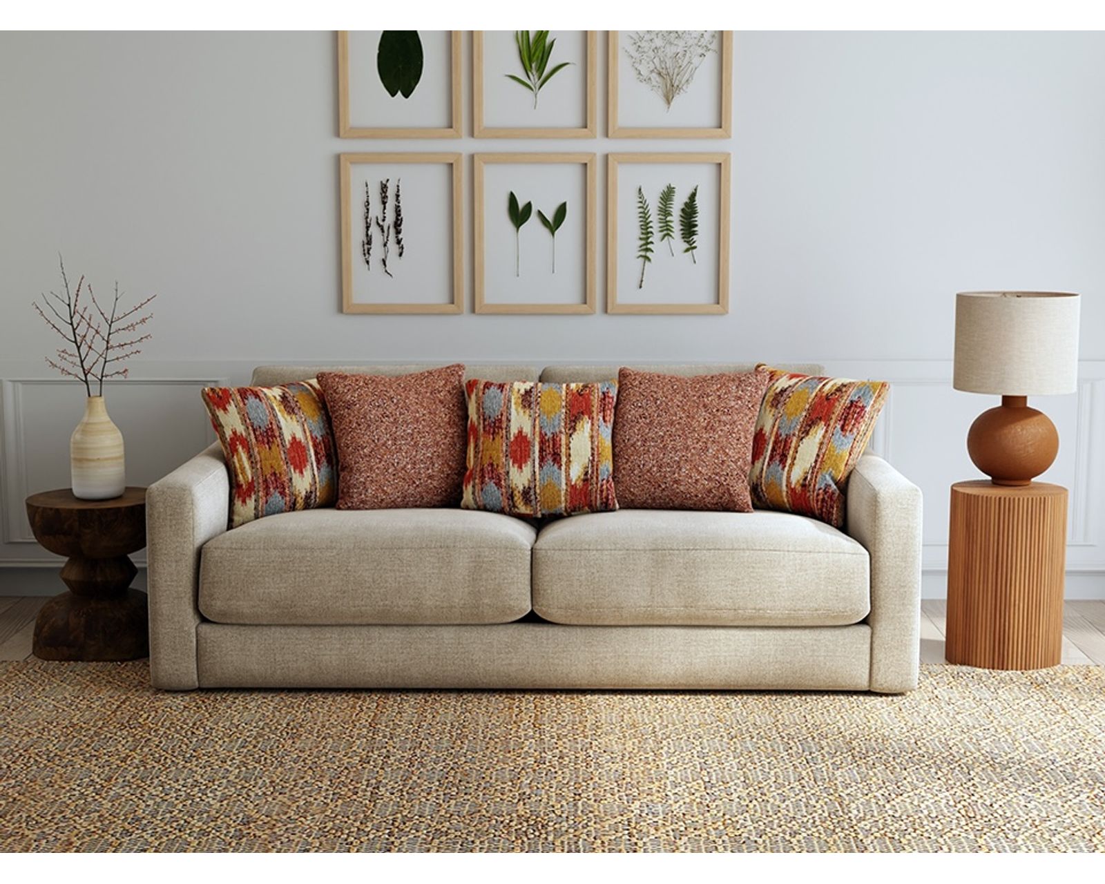 Avondale 96" Oversized Sofa (2 colors) includes pillows - Image 6