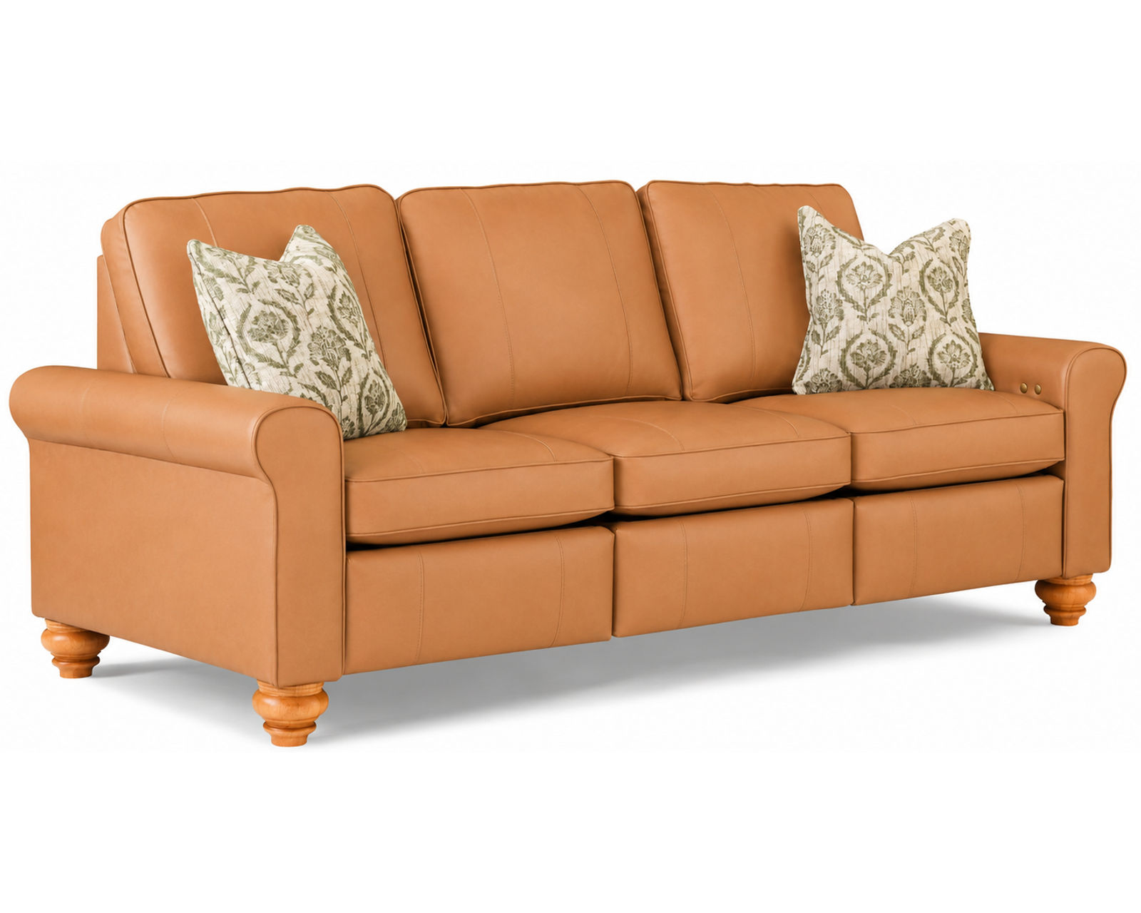 Weston 88" Leather Power Incliner Sofa (+40 leathers) - Image 24