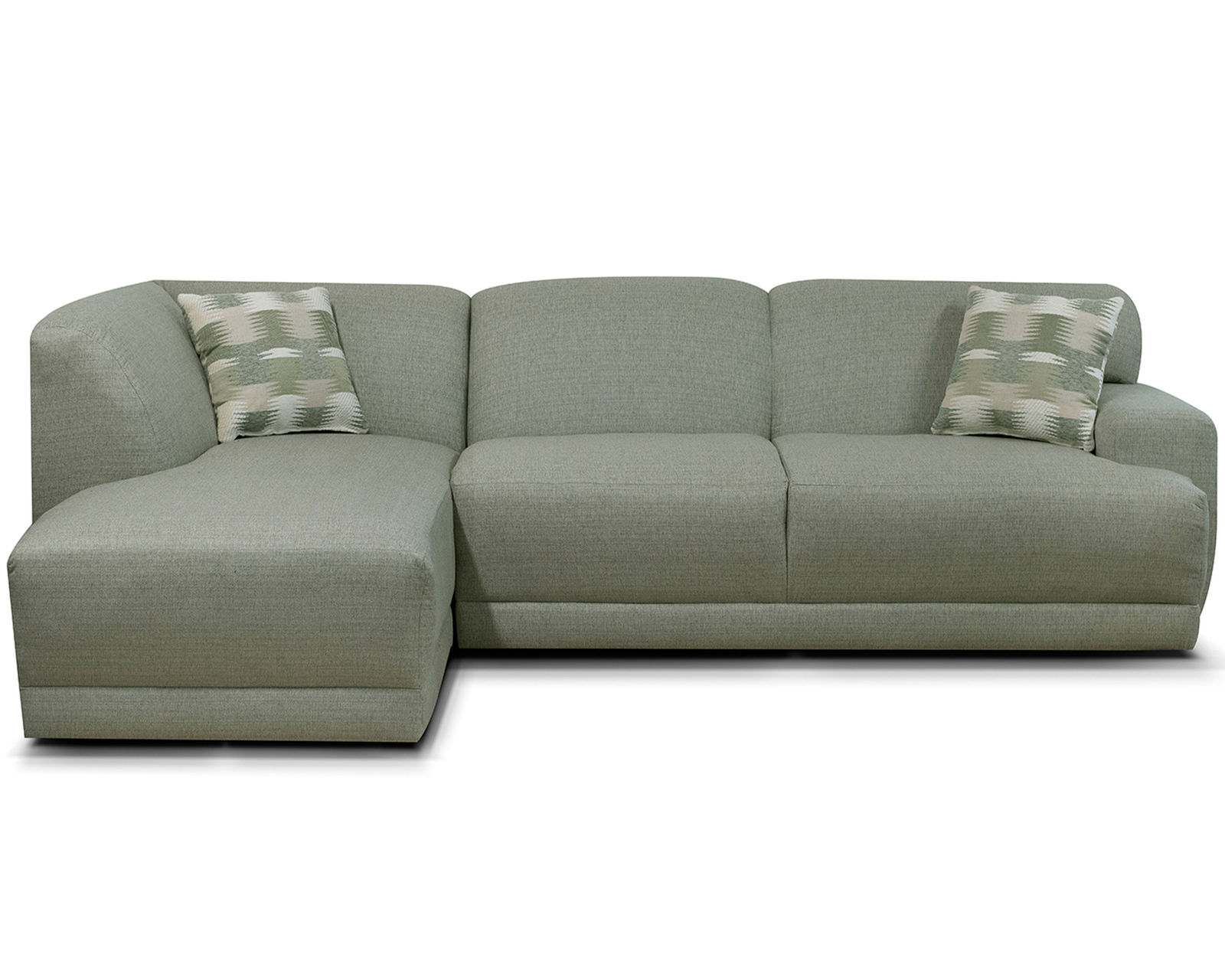 Cole Two Piece Chaise Sectional (+101 Standard and Performance Fabrics) - Image 6