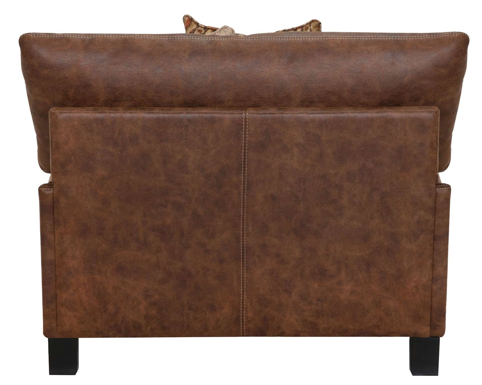 Indira 848 Faux Leather Fabric Sofa (93") Includes Pillows - Image 22