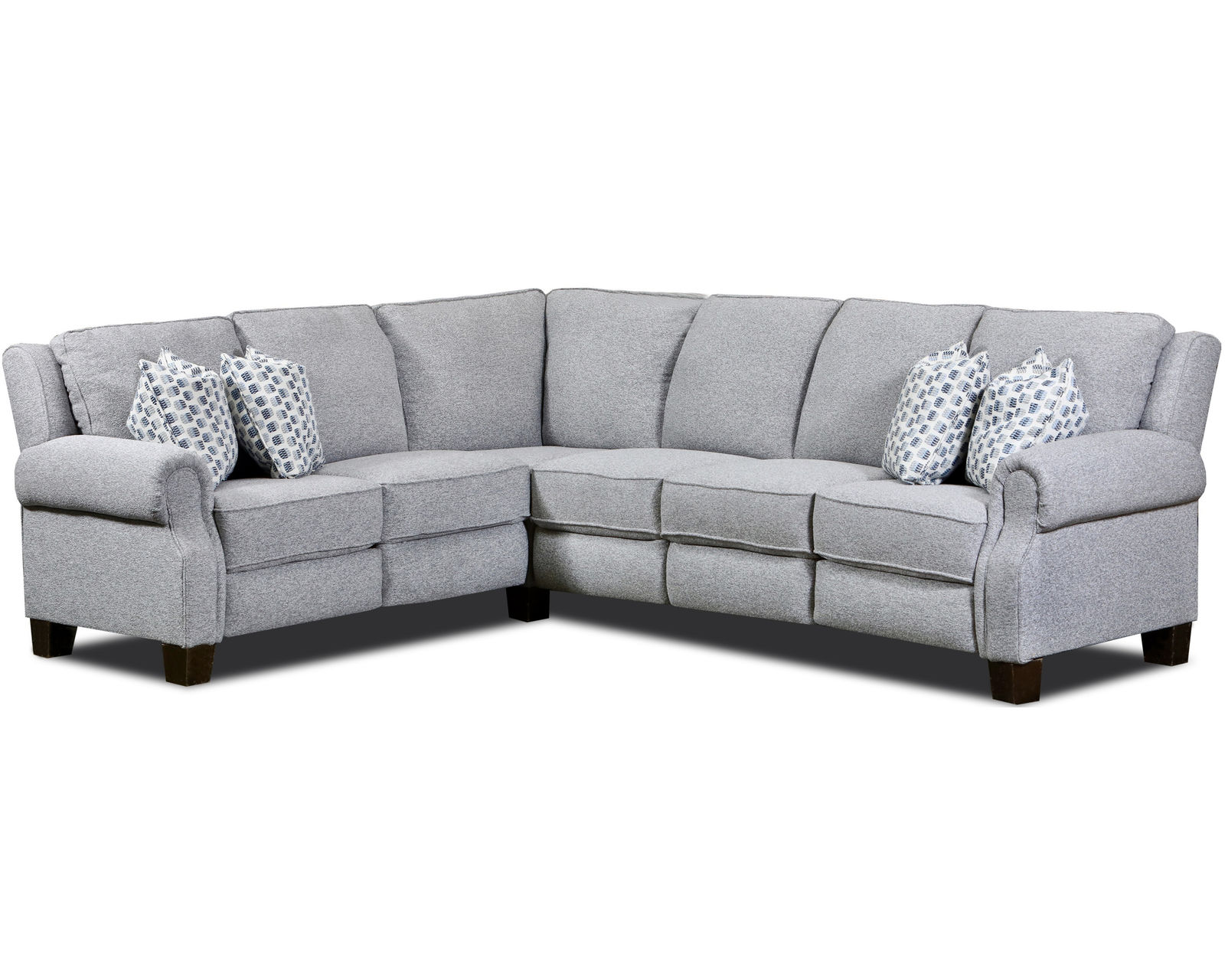 Bedford Park 678 Power Headrest Power Reclining Sectional (+140 colors) - Image 2