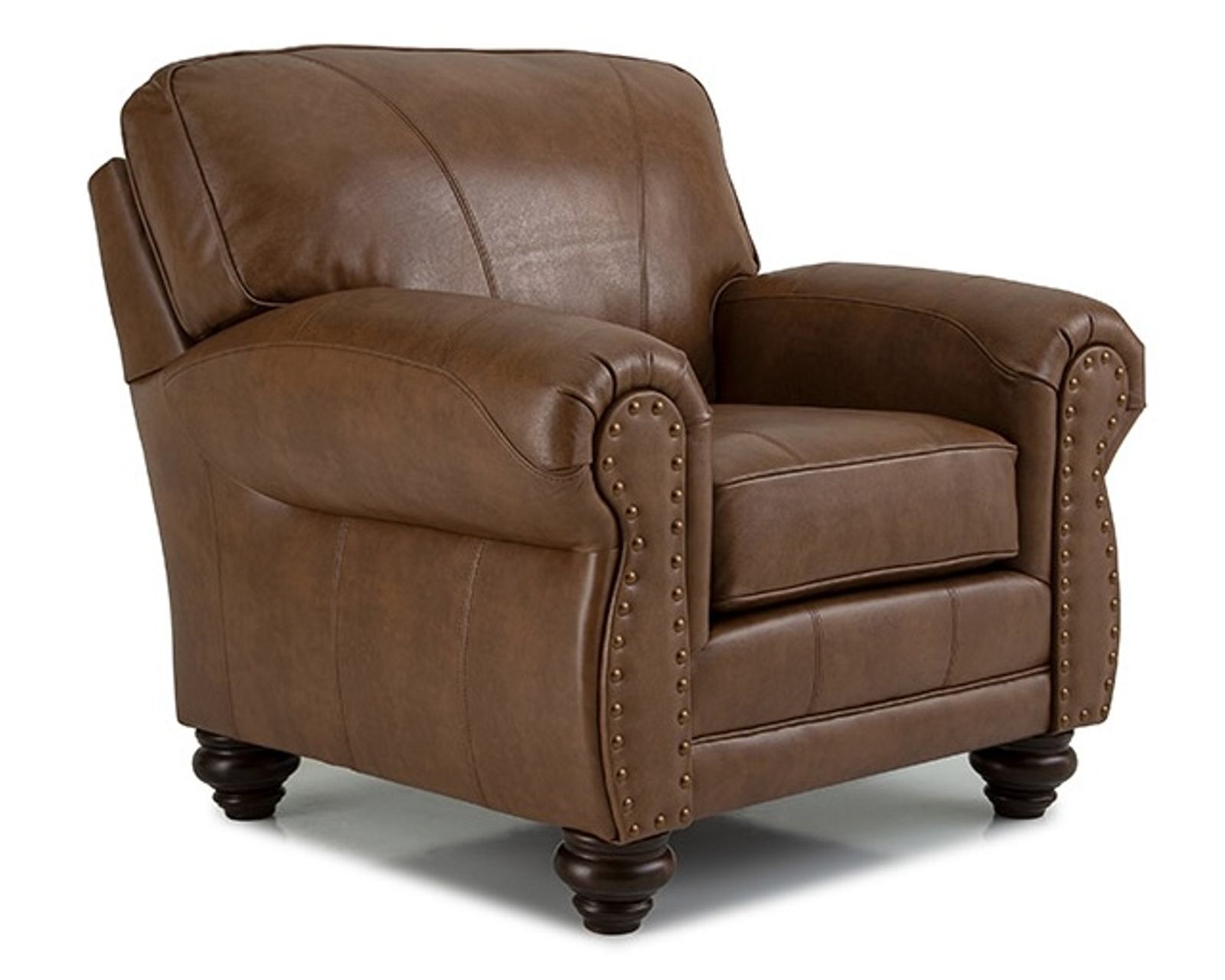 Noble Leather Sofa (+3 leathers) 83" - Image 8