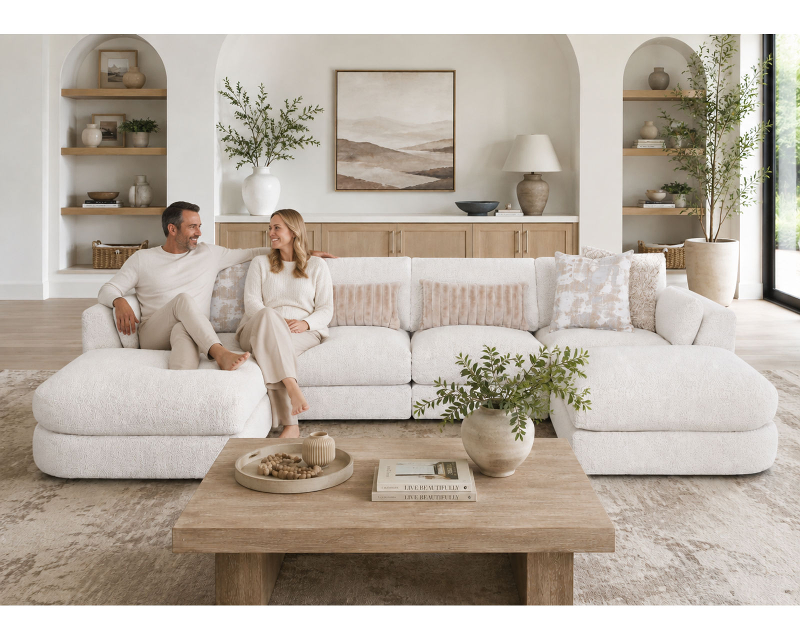 Bombay 938 Modular Sectional (Sculptural Style. Sink-In Comfort) - Image 3