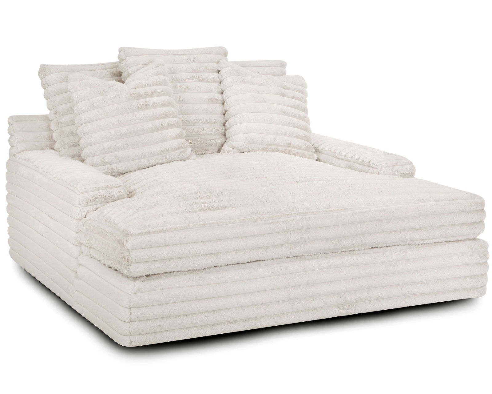 Grand Home Theatre Chaise Lounge w/ Optional Dual CUPHOLDERS and Dual USB Charging Ports (3 Colors) - Image 4