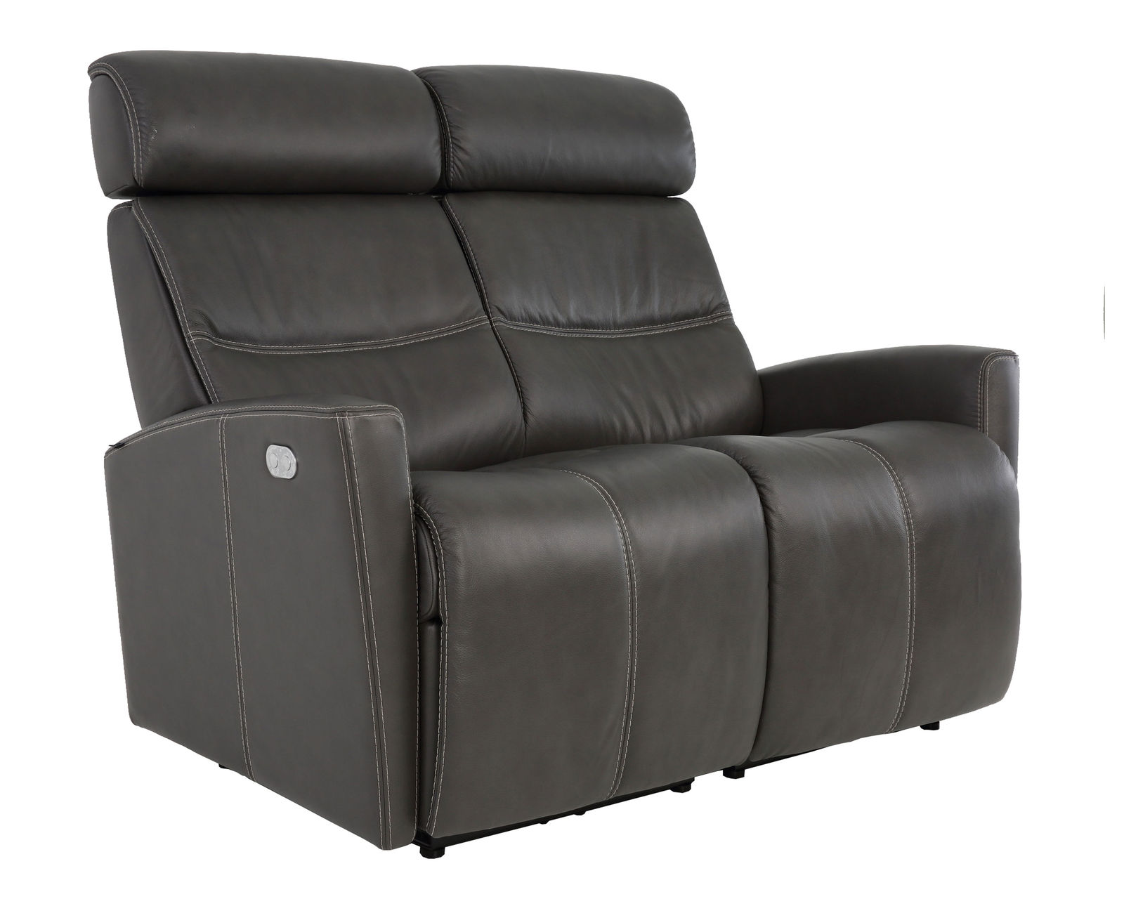 Milan Leather Power Dual Reclining Wall Saver Sofa (Made to order leathers) - Image 4