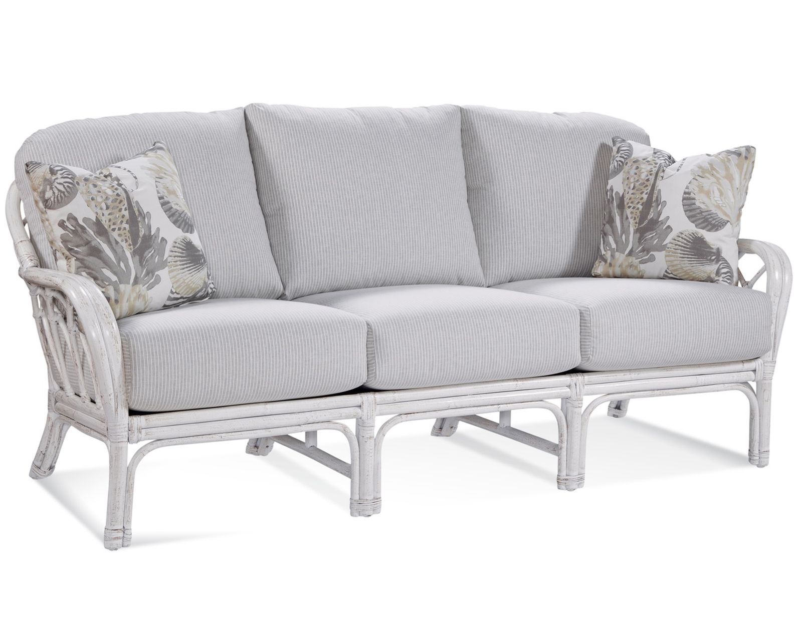 Edgewater 79" Rattan Sofa (+28 finishes +69 fabrics) - Image 5