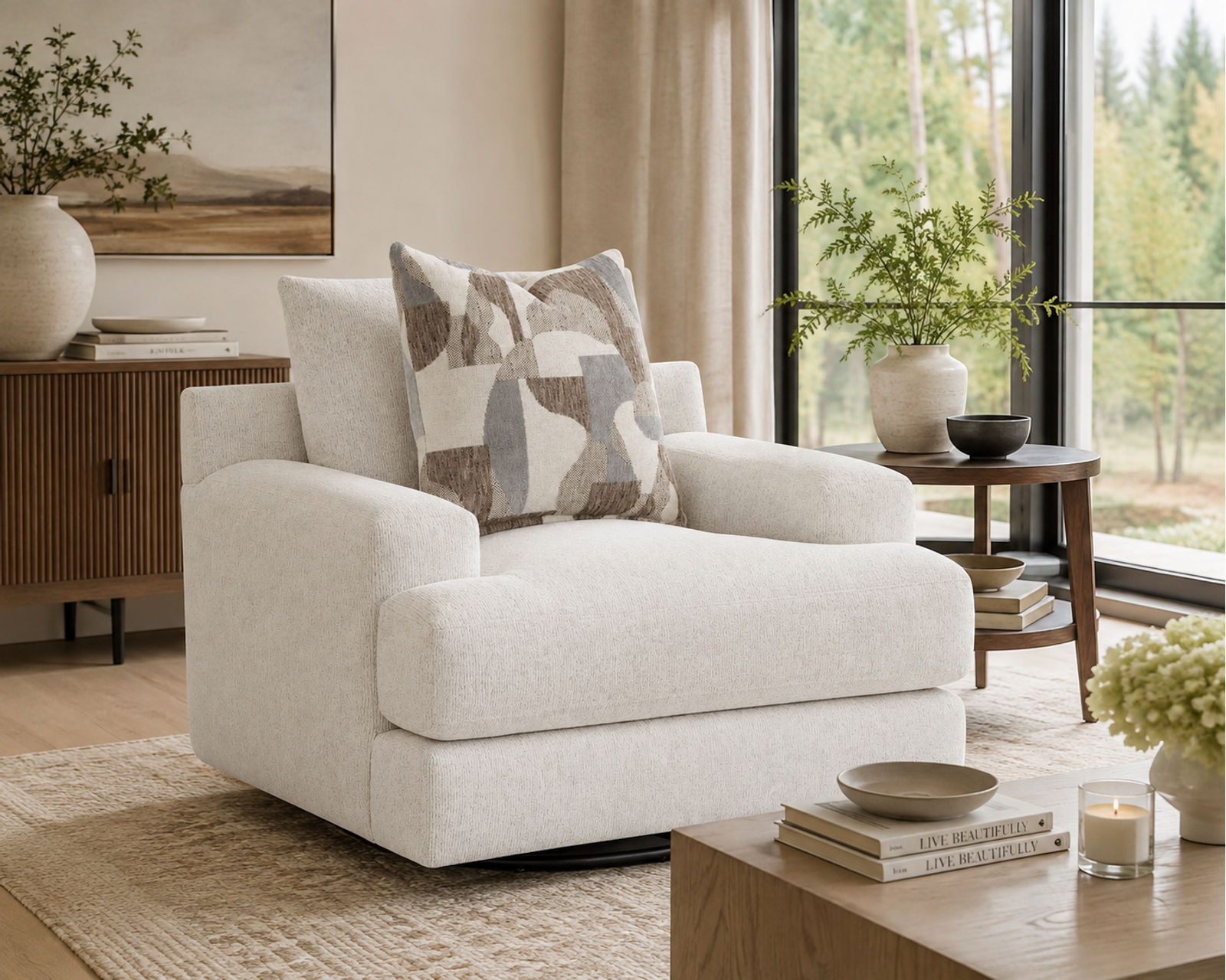 Strada 98" Wide Seat Sofa (Oversized Comfort. Clean Modern Style) - Image 14