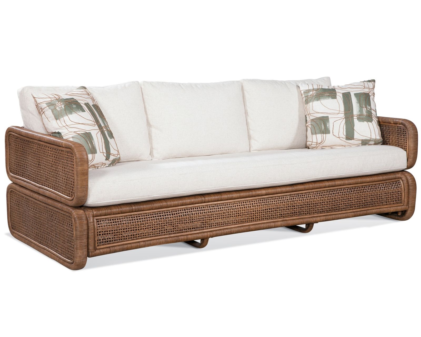 Bonnie 81" Rattan Sofa (+28 finishes +69 fabrics