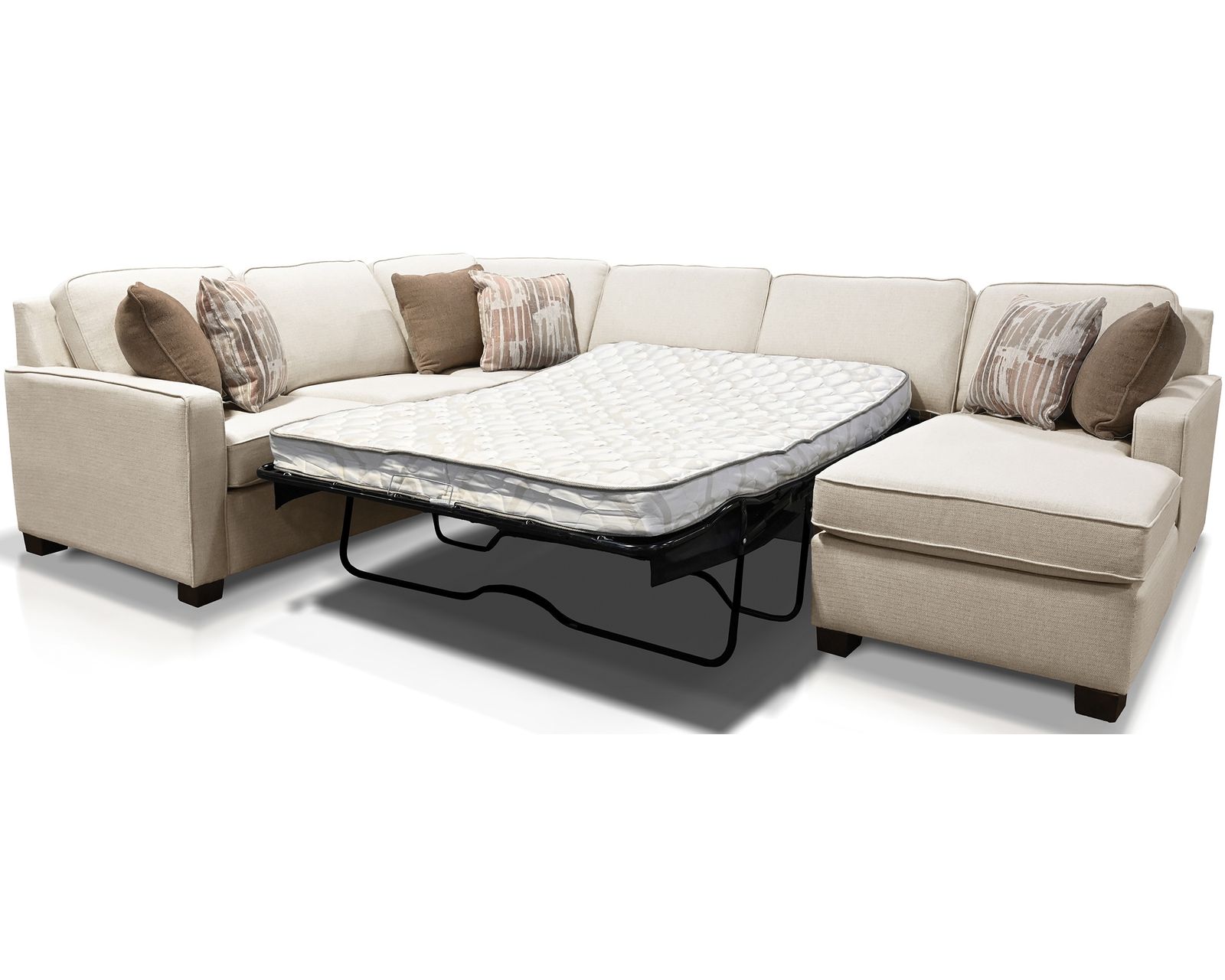 Nola Sleeper Sectional  (+101 Standard and Performance Fabrics)