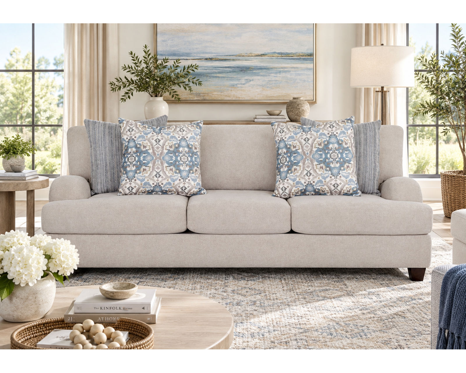 Nori 93" Sofa (Light, Relaxed Style. Comfort Made for Everyday Living) - Image 2