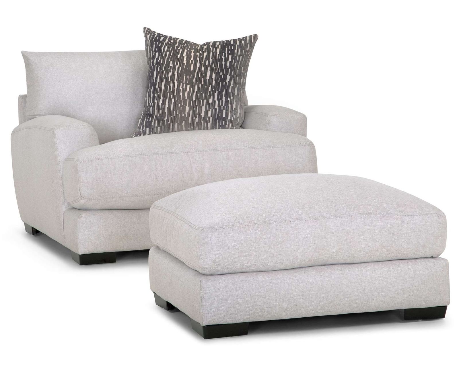 Oslo 808 Stationary Sofa (87") Includes Pillows - Image 12