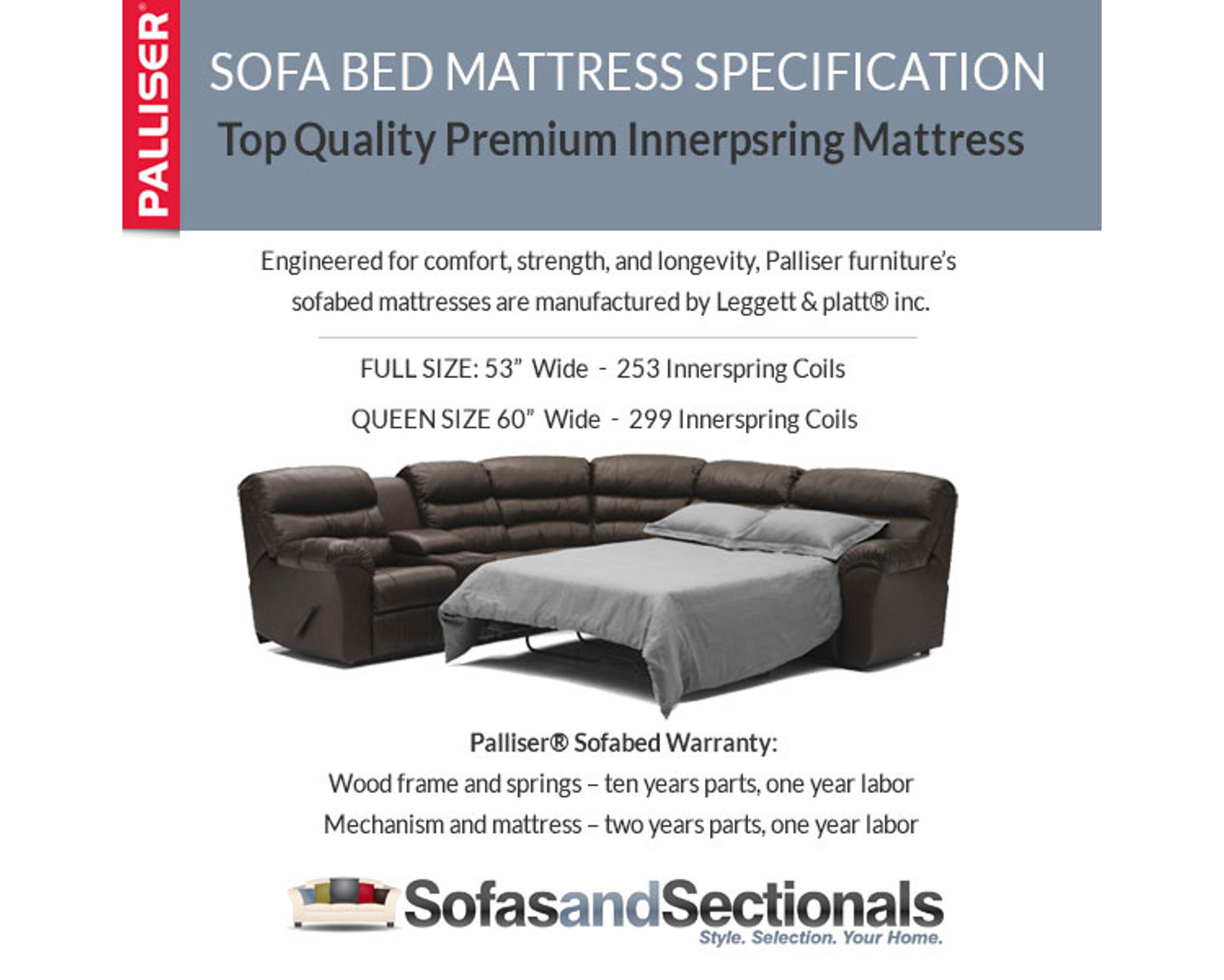 Sofabed 60" - Image 3