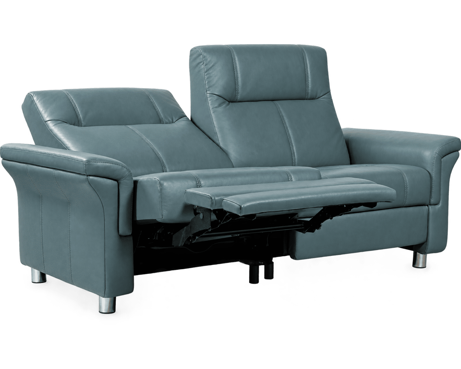Melbourne 105" Power Reclining Sofa Ocean (Modern Scandinavian Style. Power Comfort Made for Living) IN STOCK - Image 8