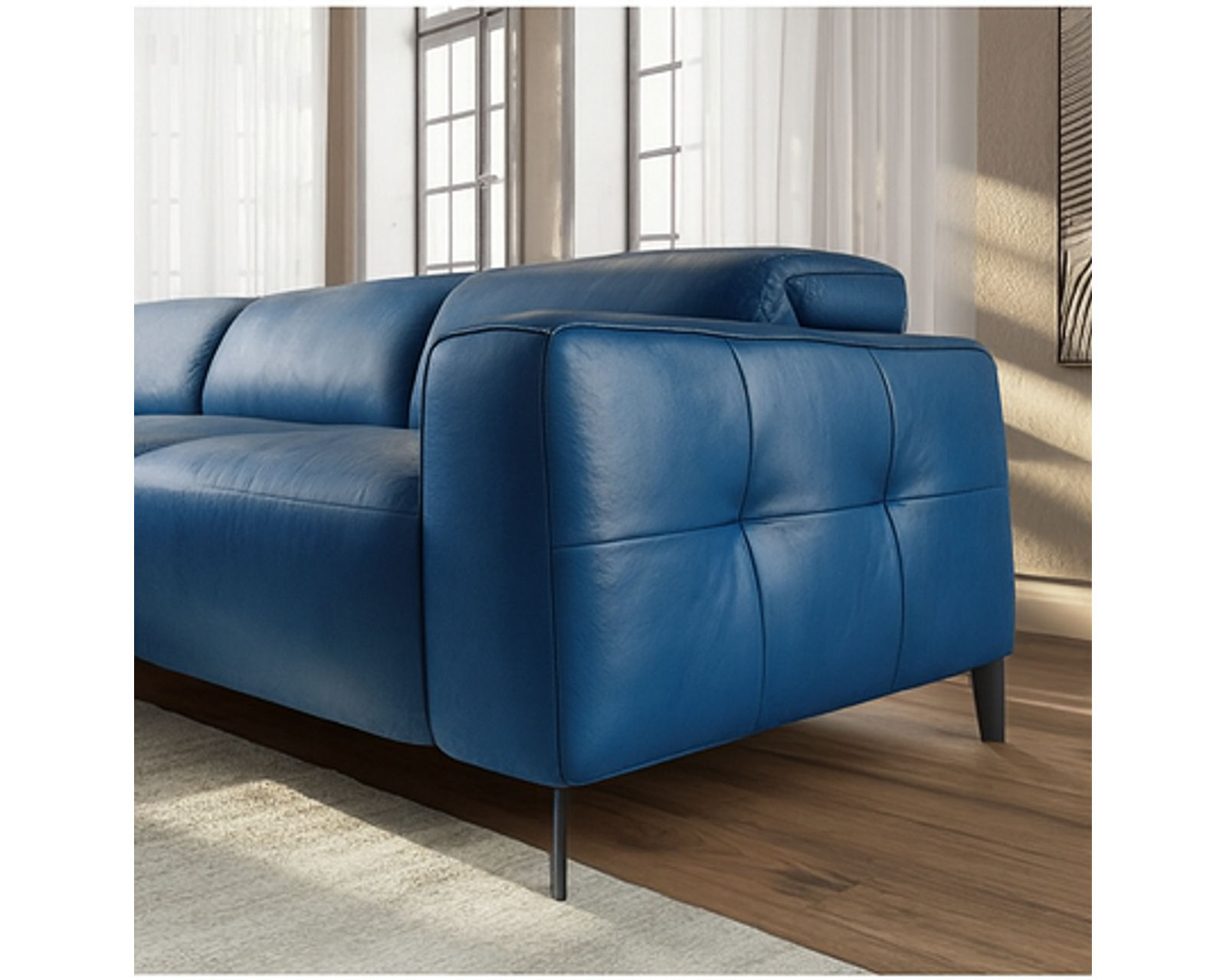 Capri C325 Sofa 84" (+55 leathers) - Image 2