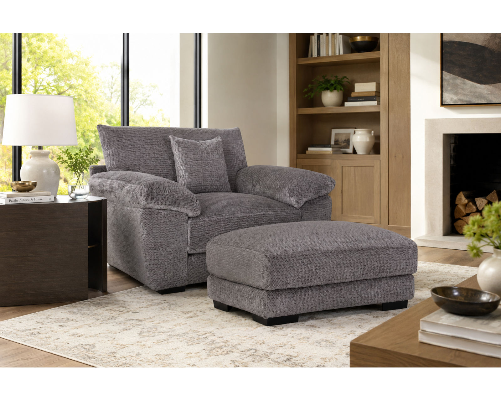 Shimmer 95" Sofa (Oversized Two-Cushion Wide Comfort Made for Serious Lounging) - Image 10