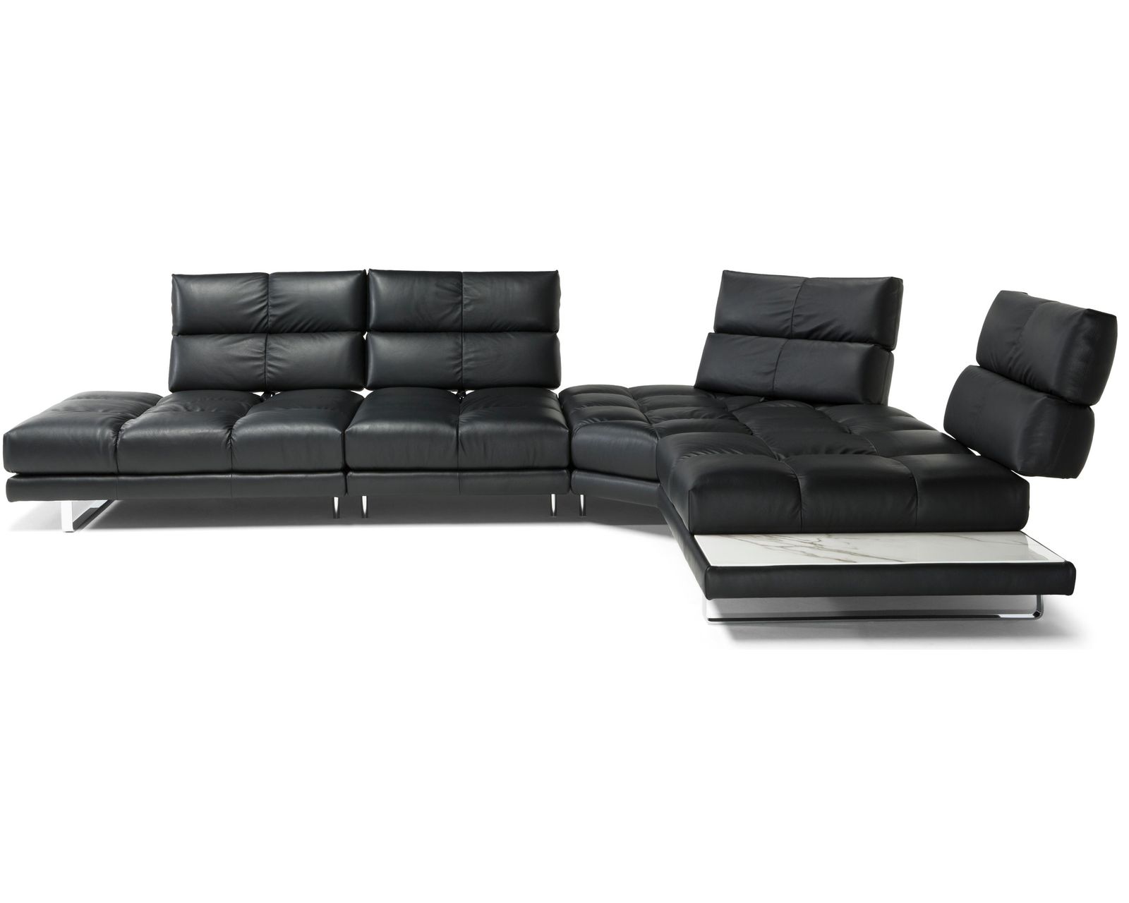 Roma X257 Sectional - adjustable seat depth (+50 leathers)