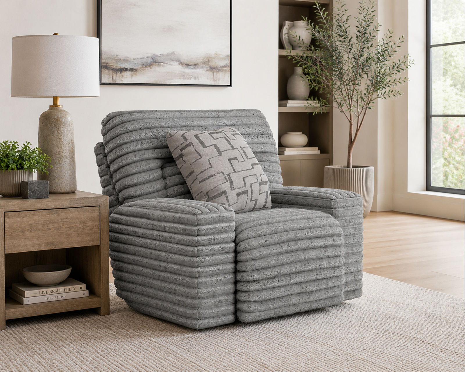 Lynx 101" Extra Wide Power Reclining Sofa with Zero Gravity Recline (2 colors) - Image 15