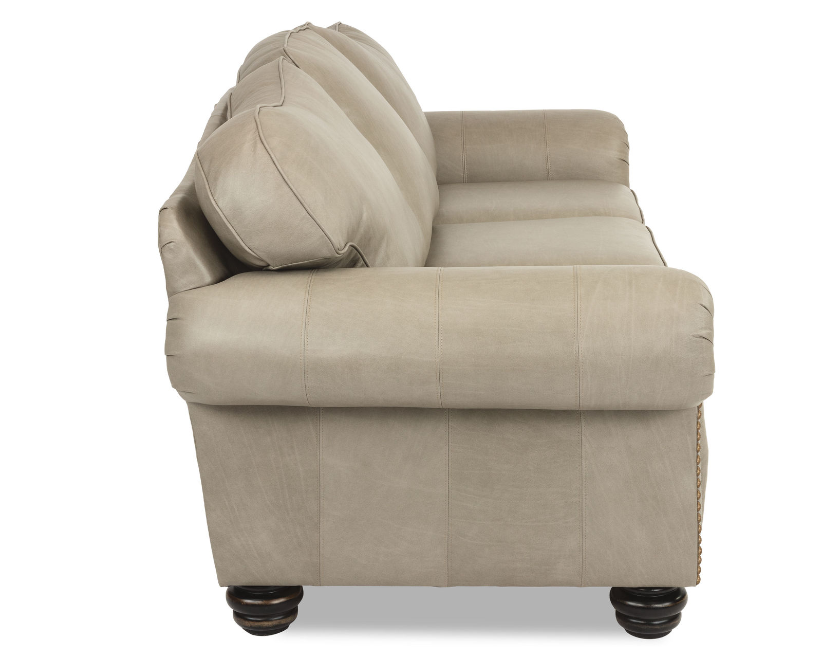 Bexley 3648 Leather Nailhead Loveseat (+50 leathers) - Image 7