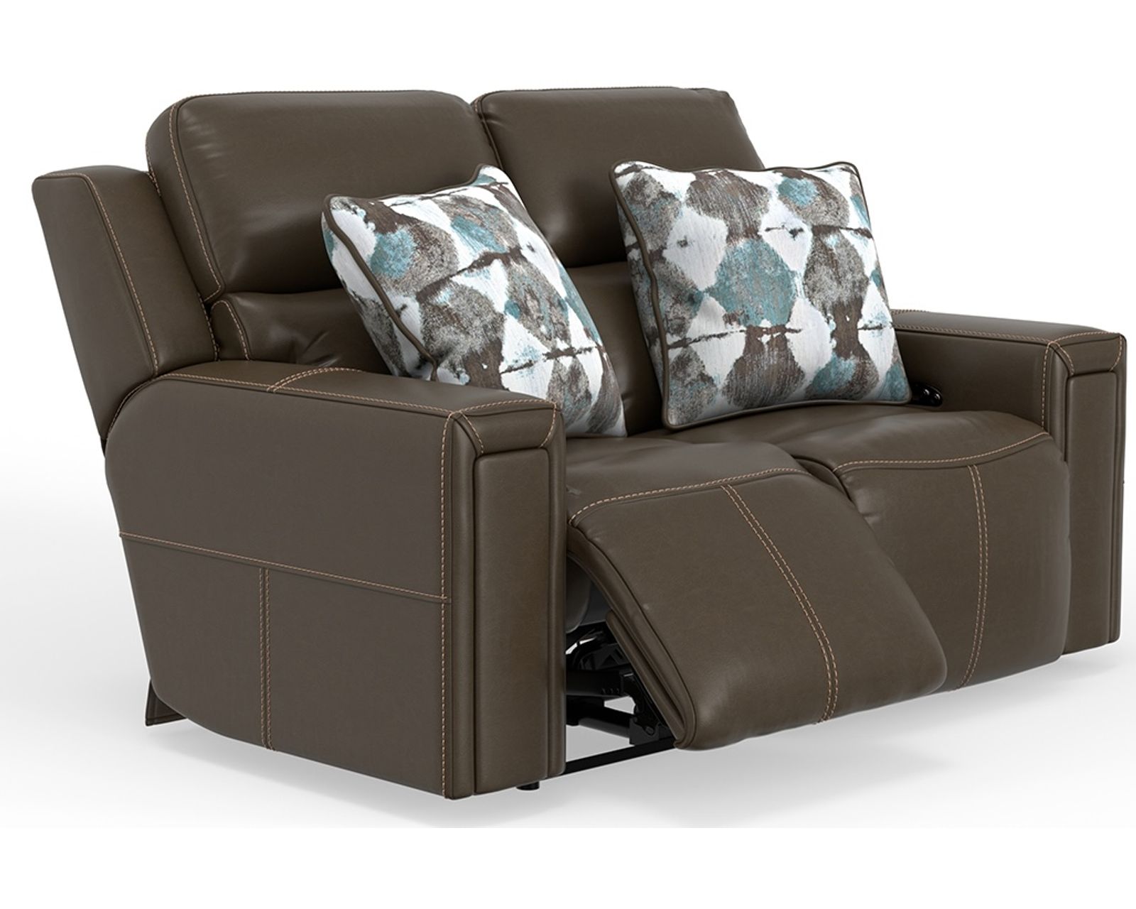 Arezzo 87" Zero Gravity Power Headrest Power Reclining Leather Sofa (Two colors) - Image 24